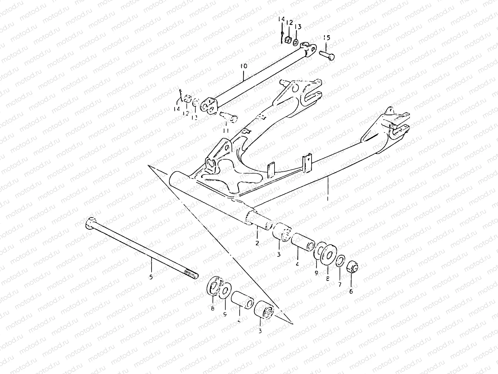 57 - REAR SWINGING ARM