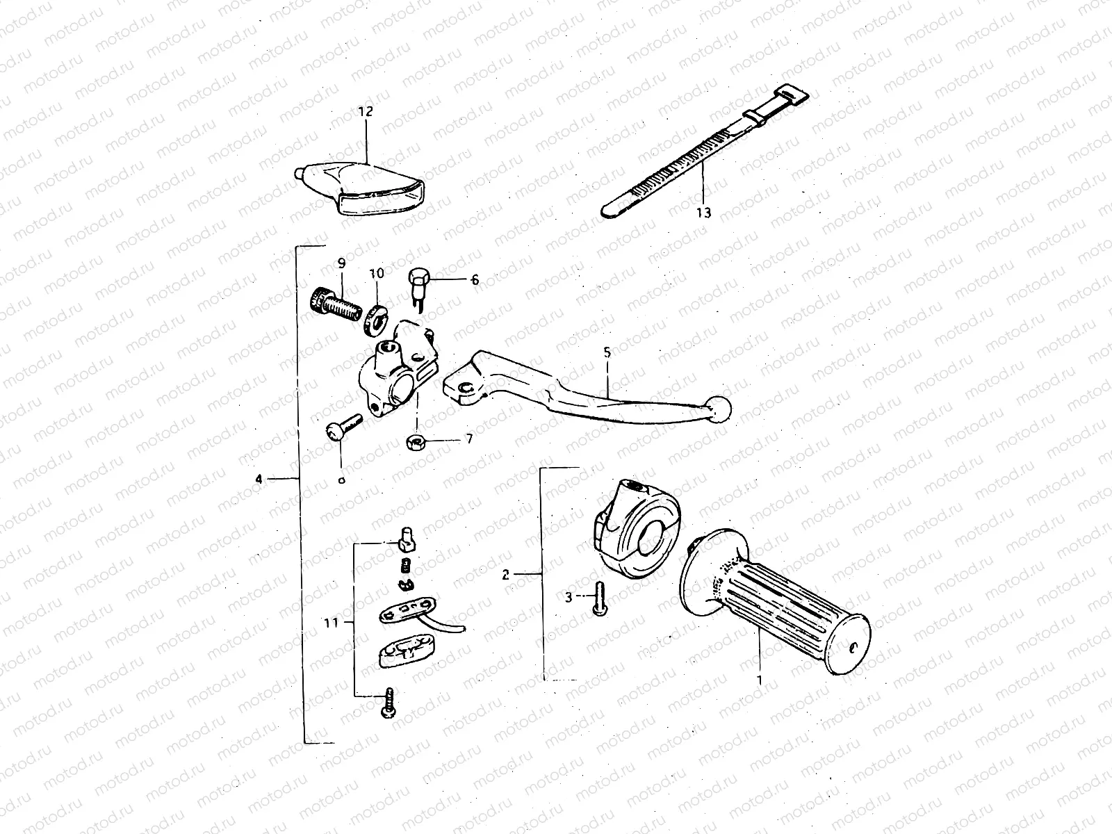 57 - RIGHT HANDLE SWITCH