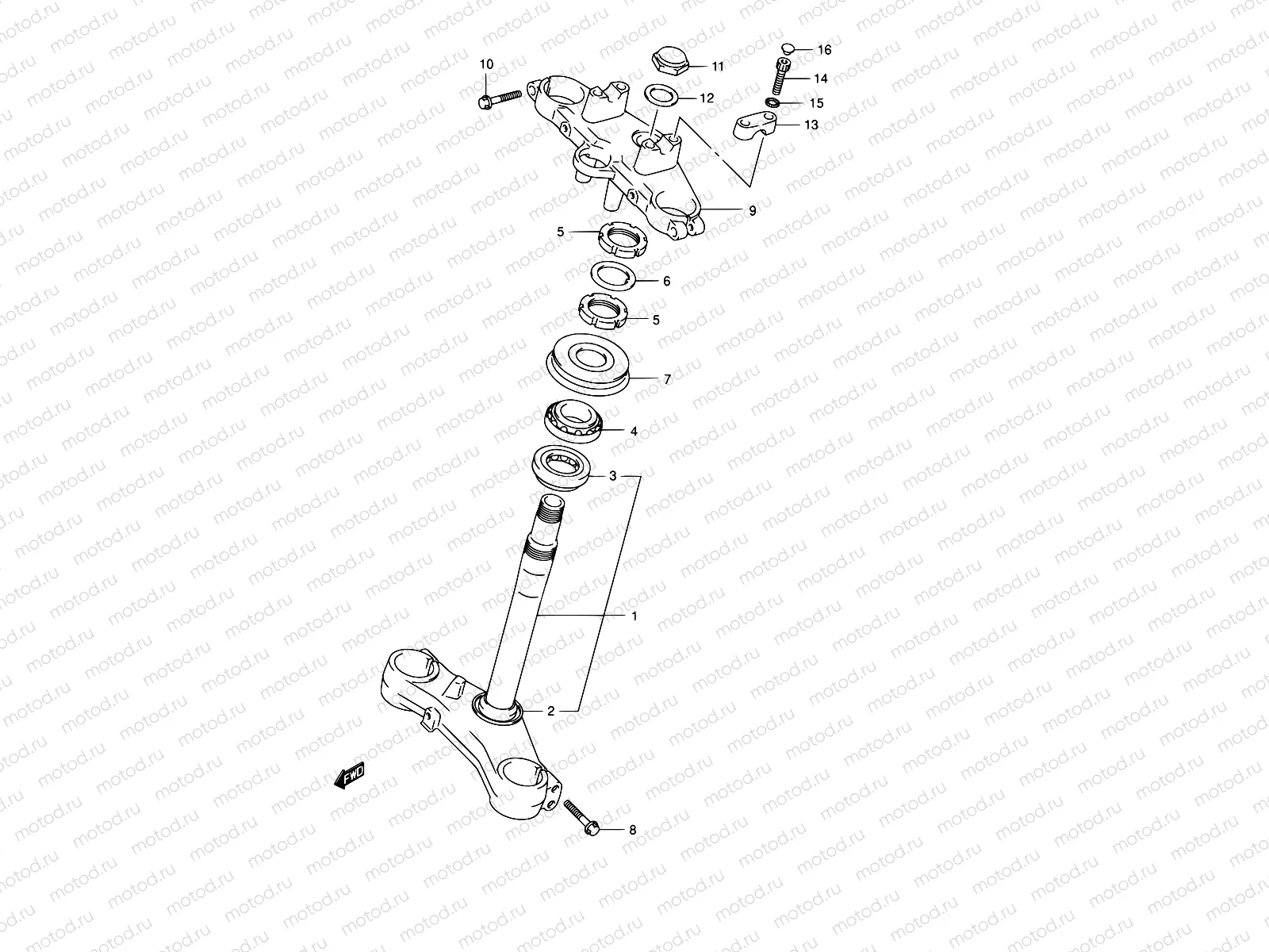 57 - STEERING STEM