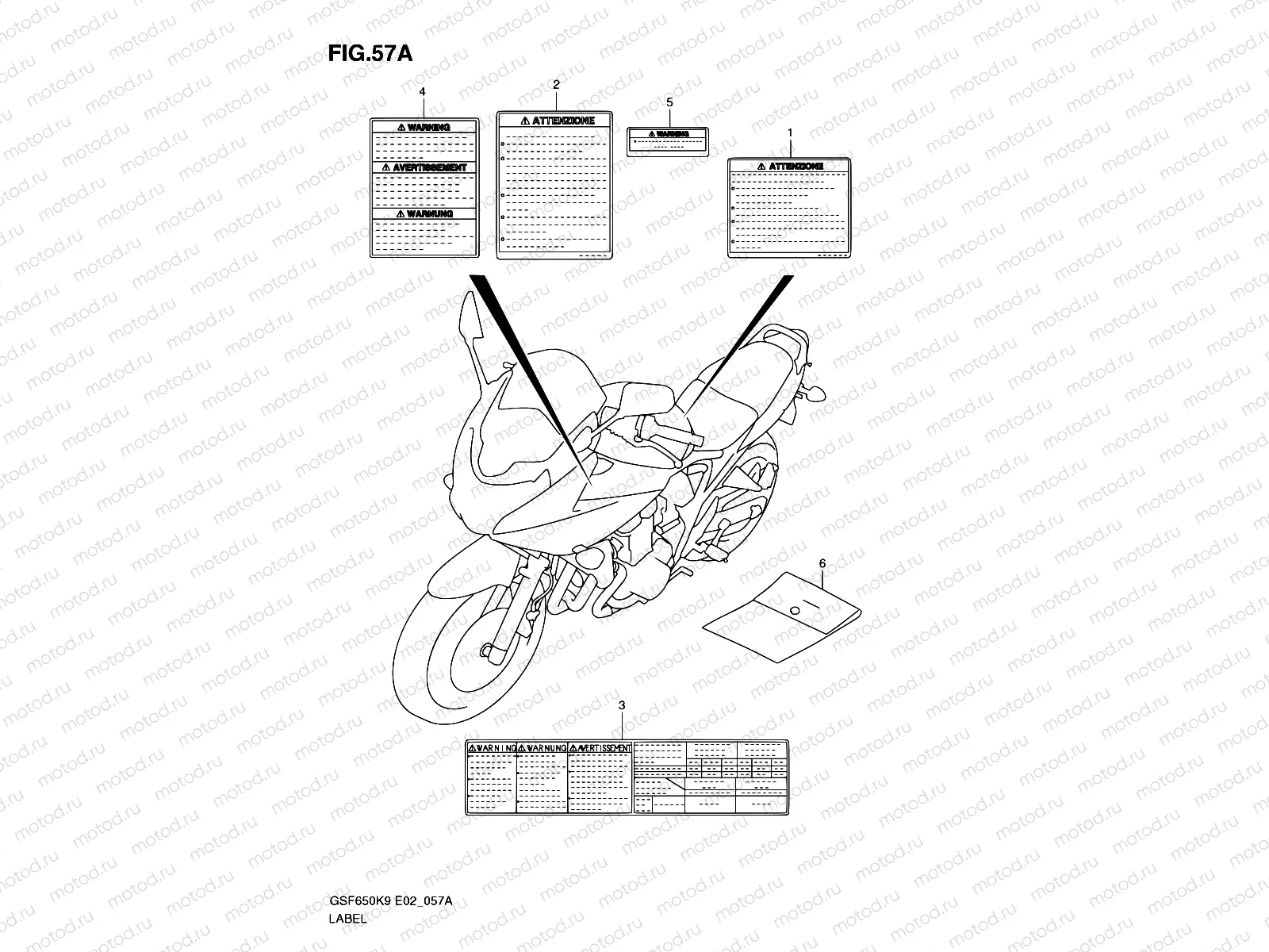 57A - LABEL (MODEL L0)