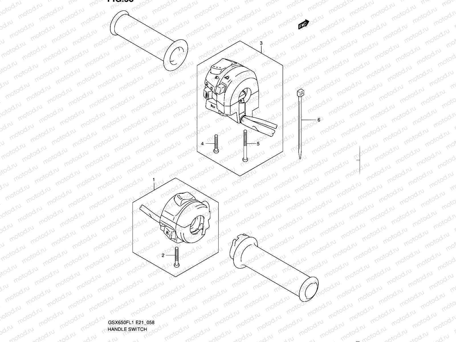 58 - HANDLE SWITCH