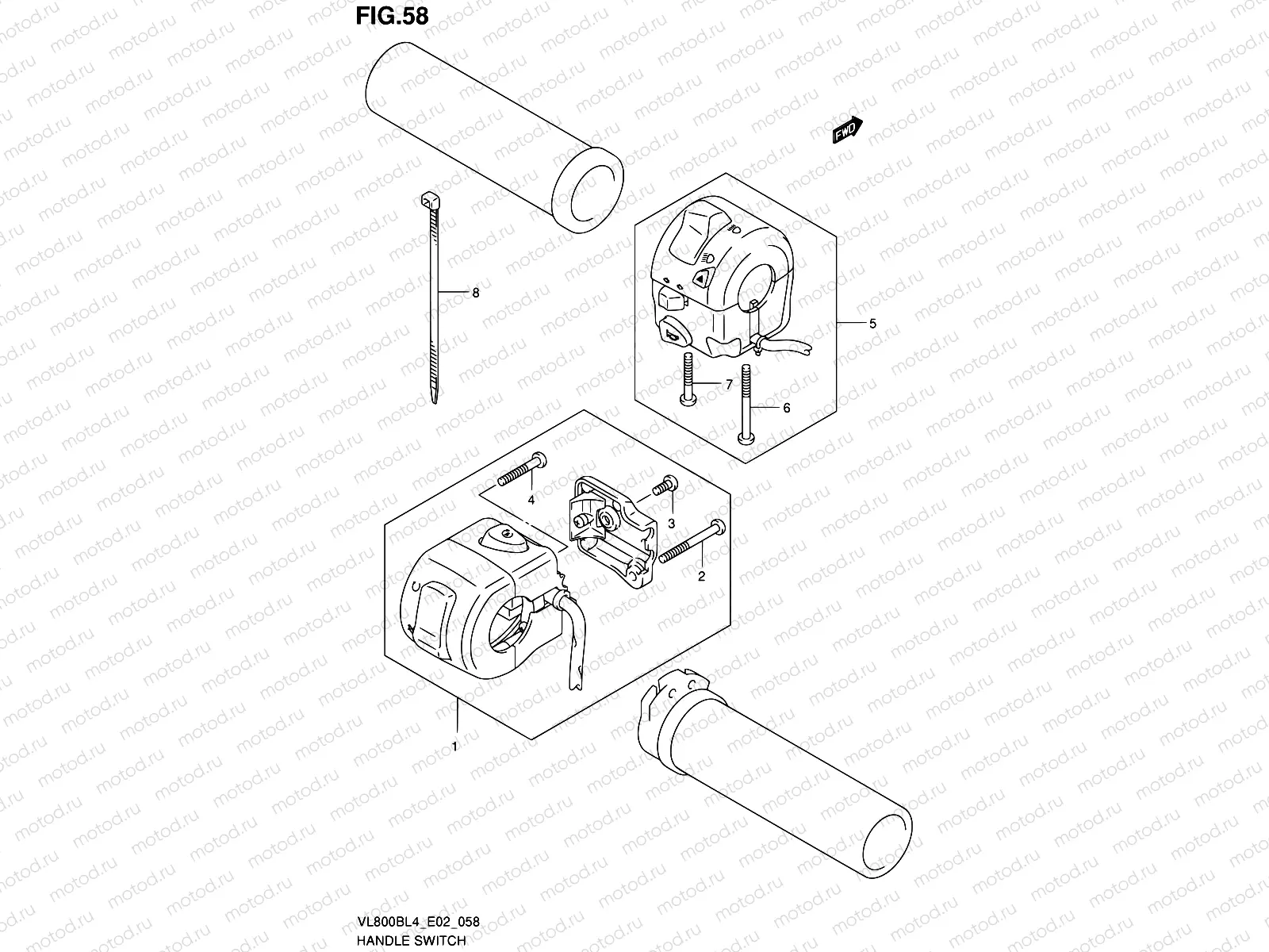58 - HANDLE SWITCH