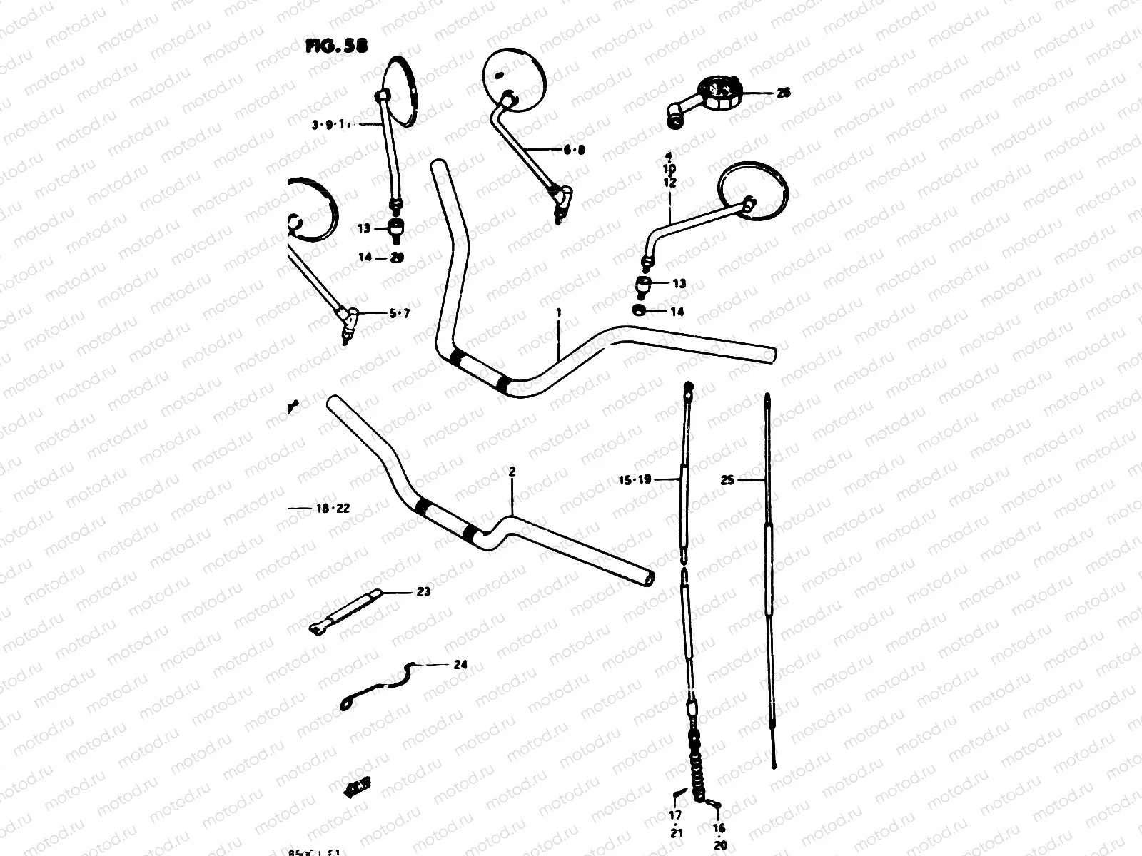 58 - HANDLEBAR