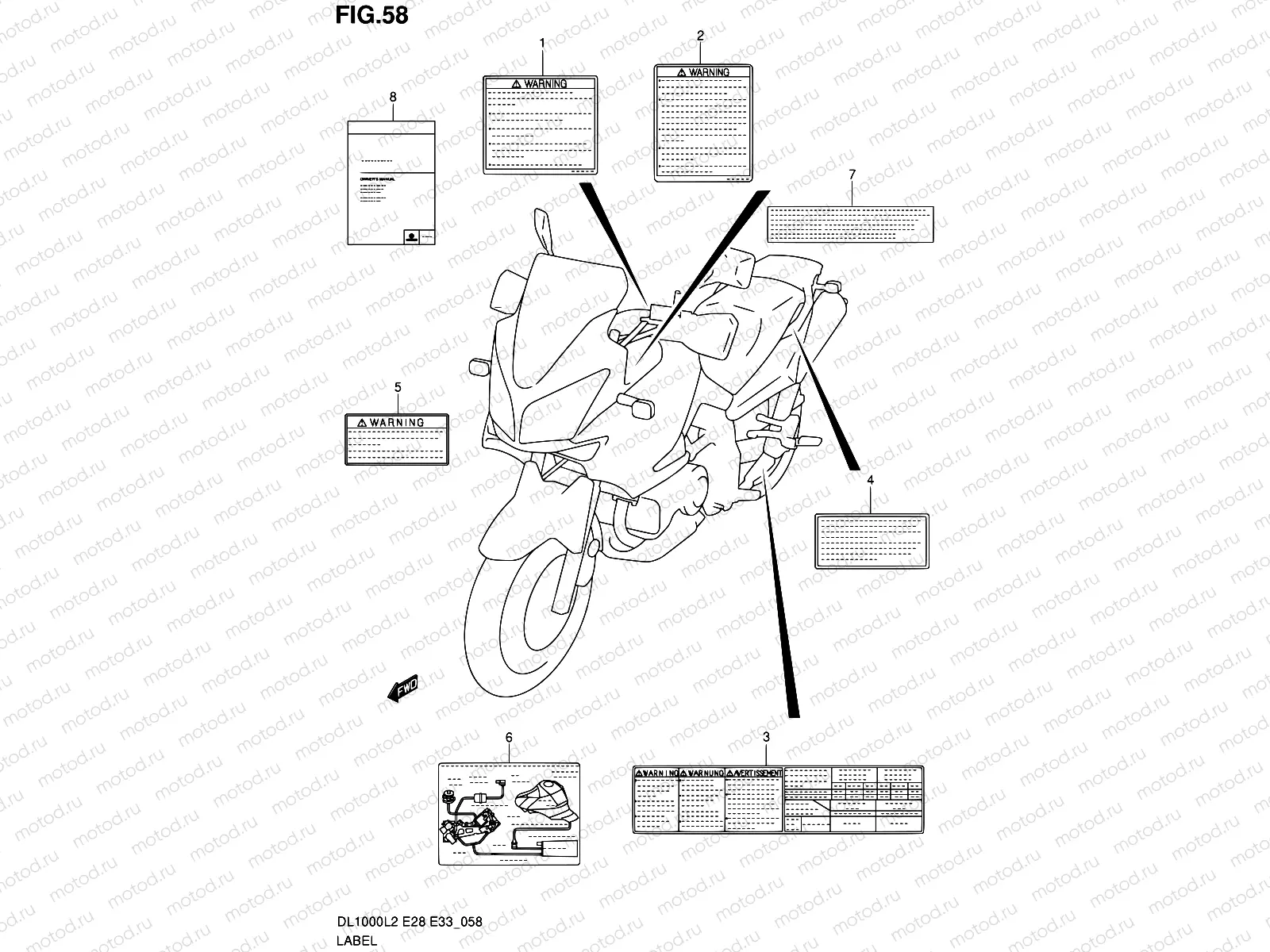58 - LABEL (DL1000L2 E33)