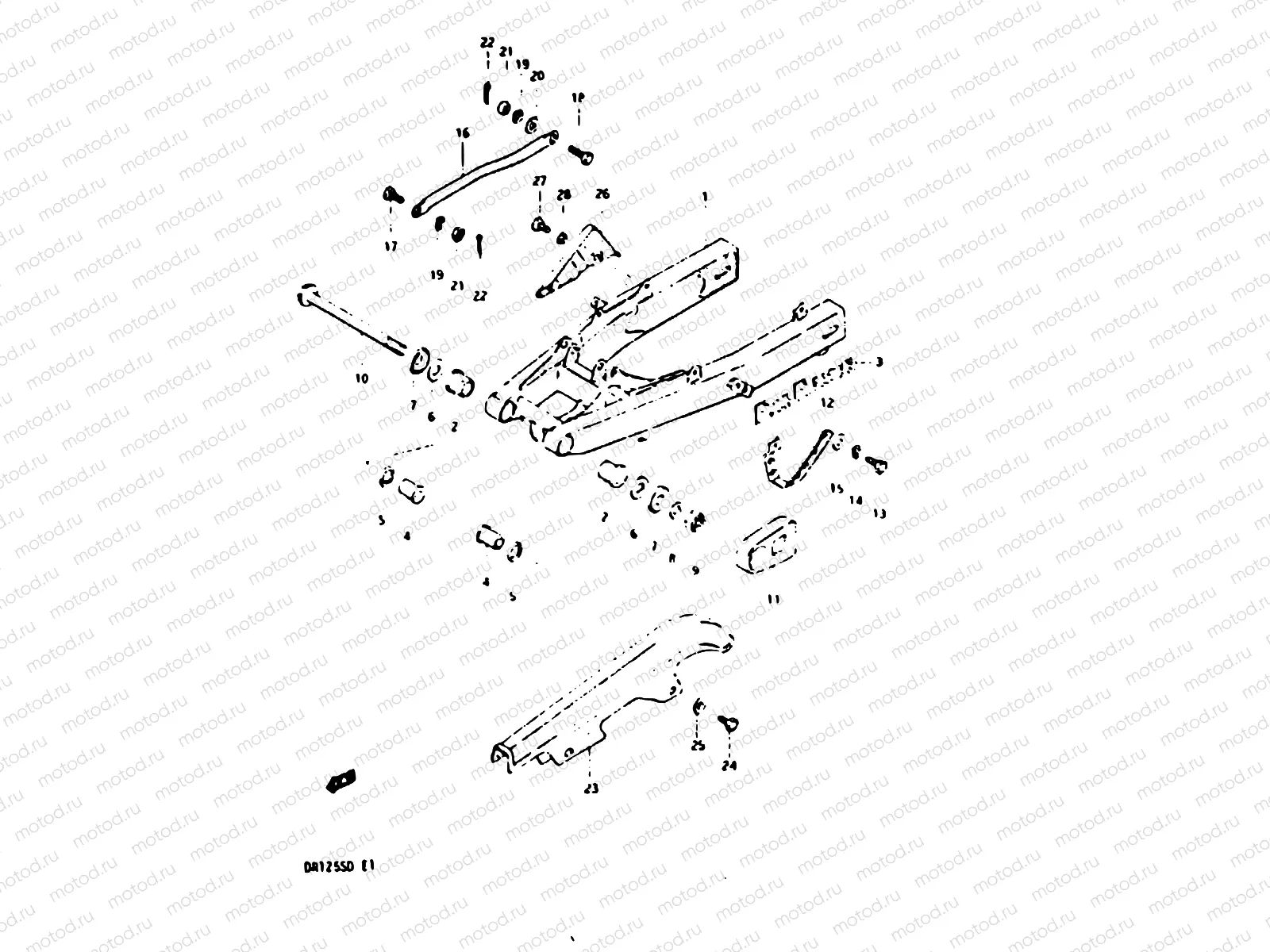 58 - REAR SWINGING ARM