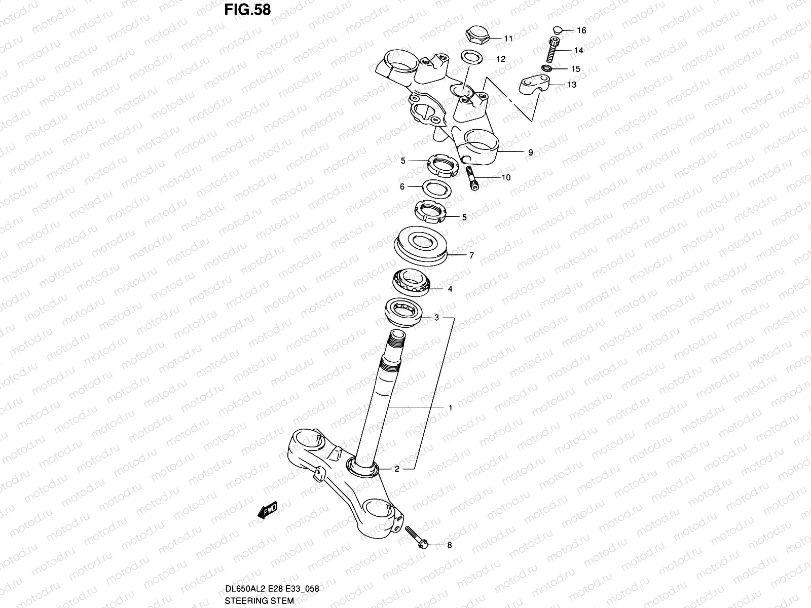 58 - STEERING STEM