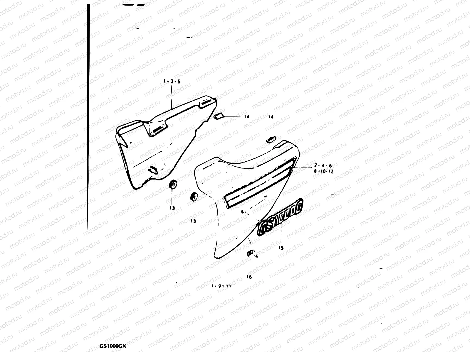 59 - FRAME COVER (MODEL X)