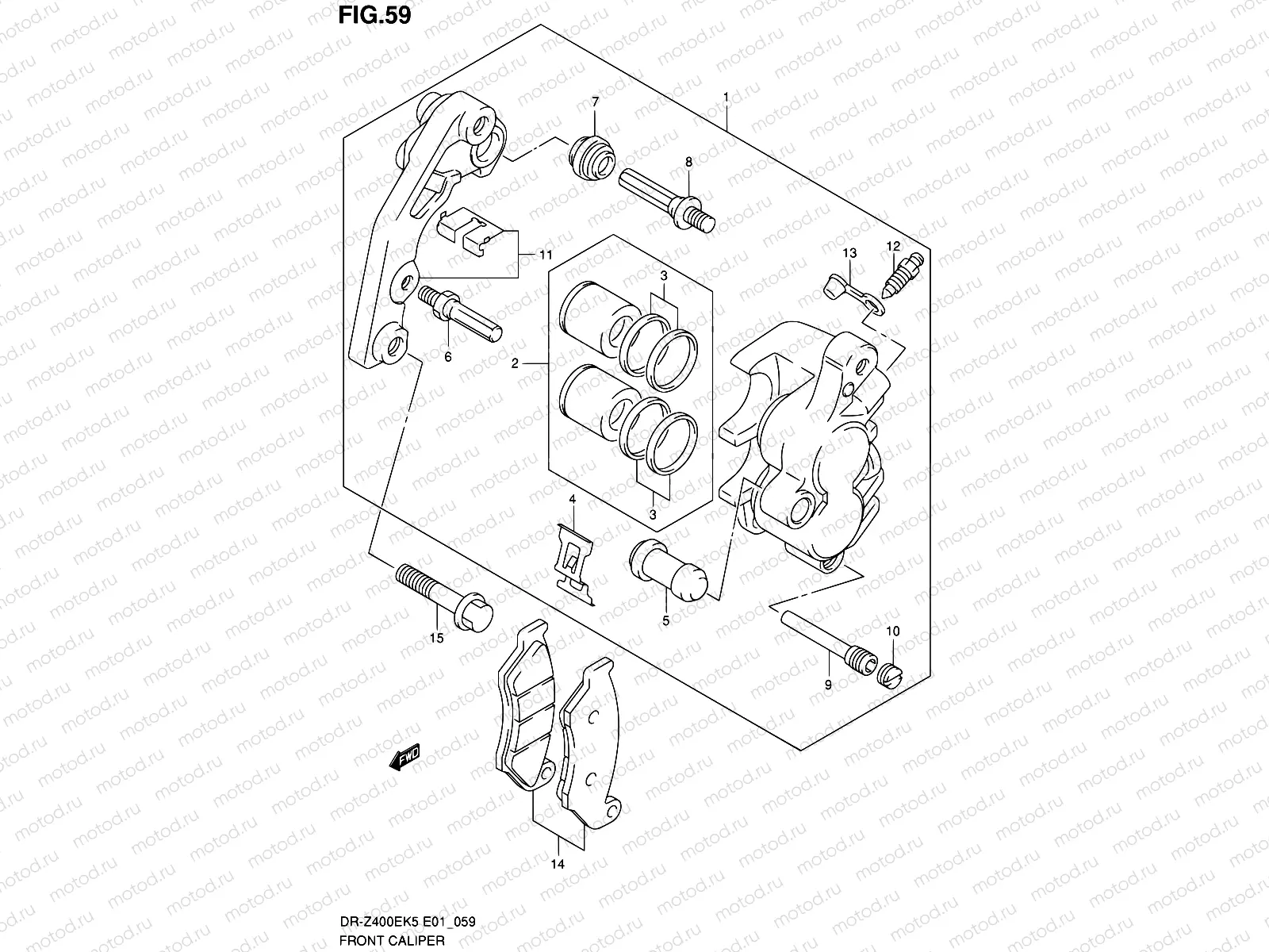 59 - FRONT CALIPER