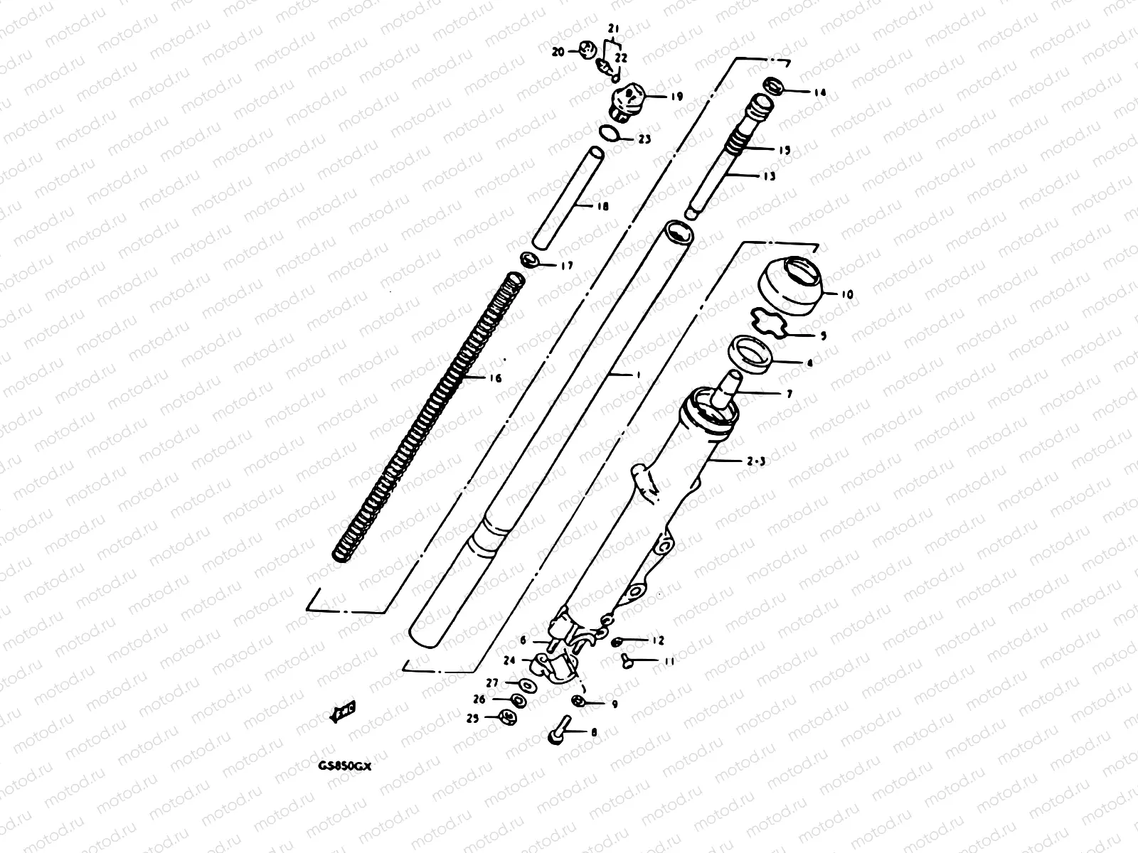 59 - FRONT FORK