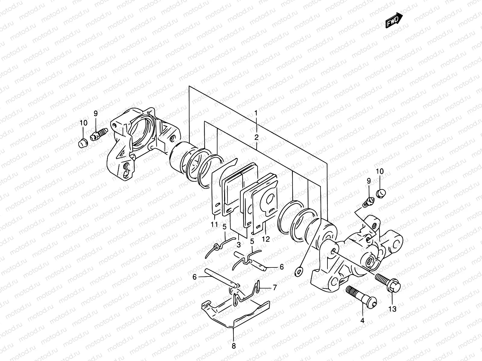 59 - REAR CALIPER