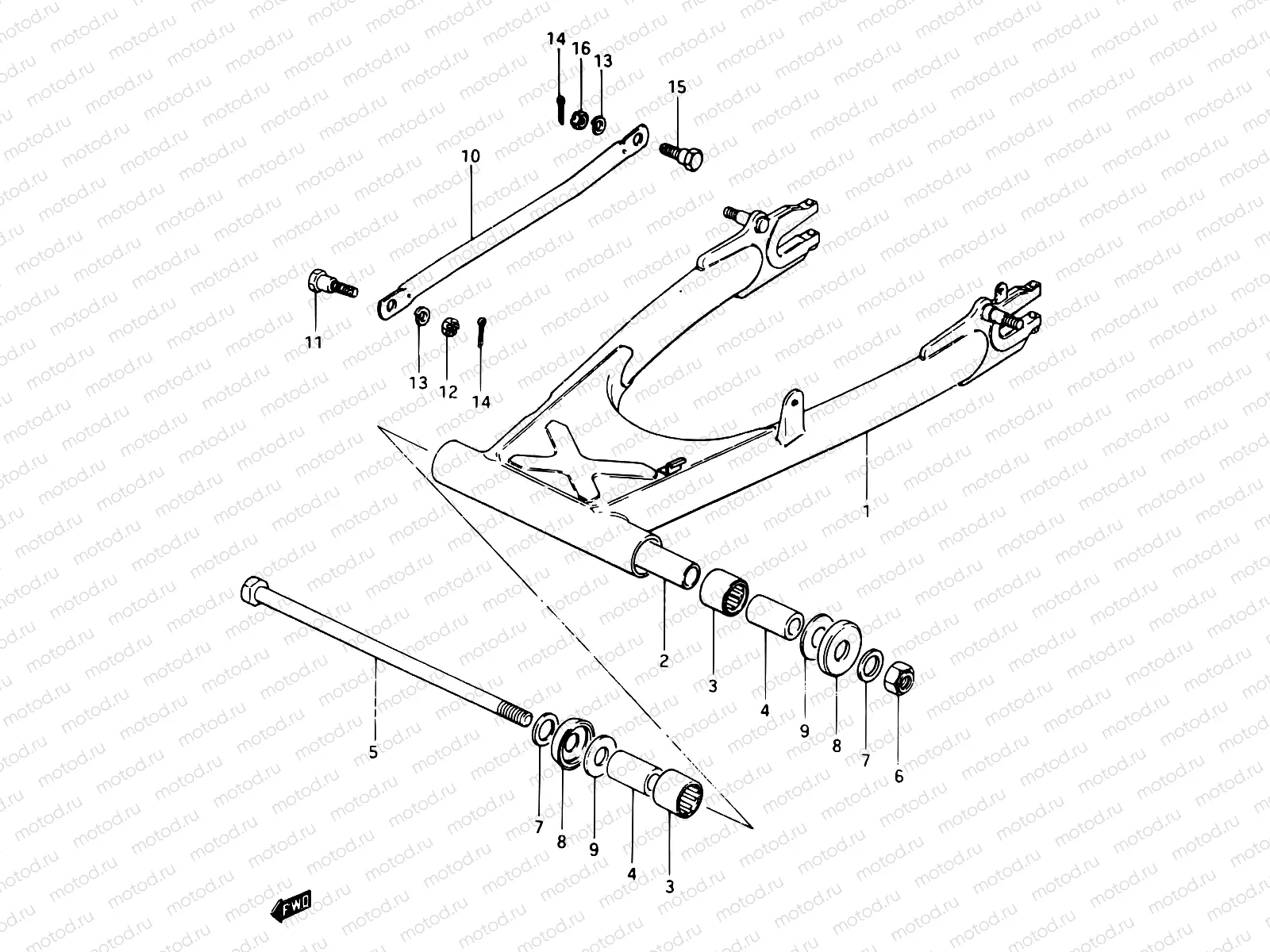 59 - REAR SWINGING ARM