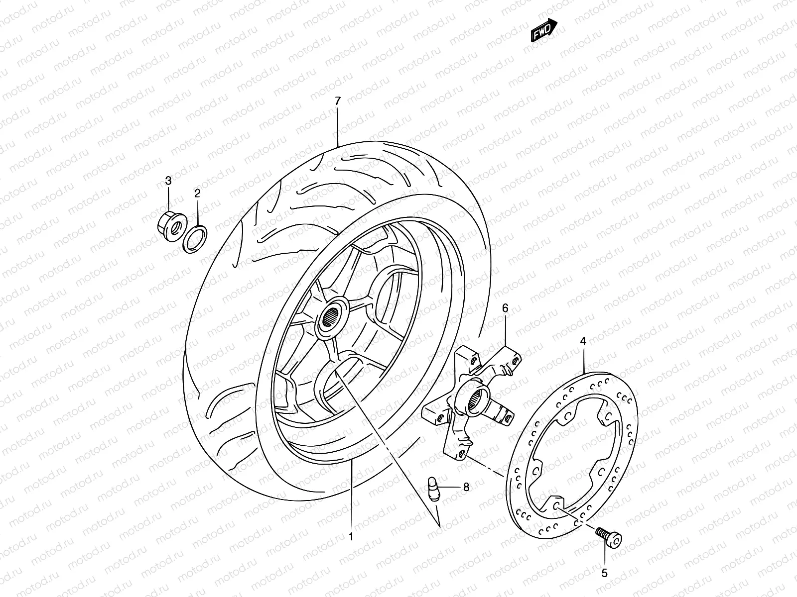 59 - REAR WHEEL