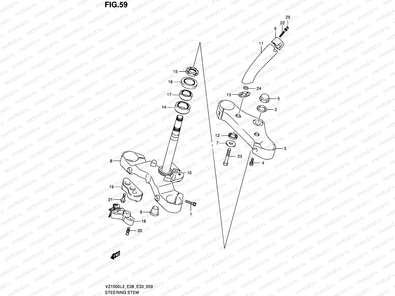 59 - STEERING STEM