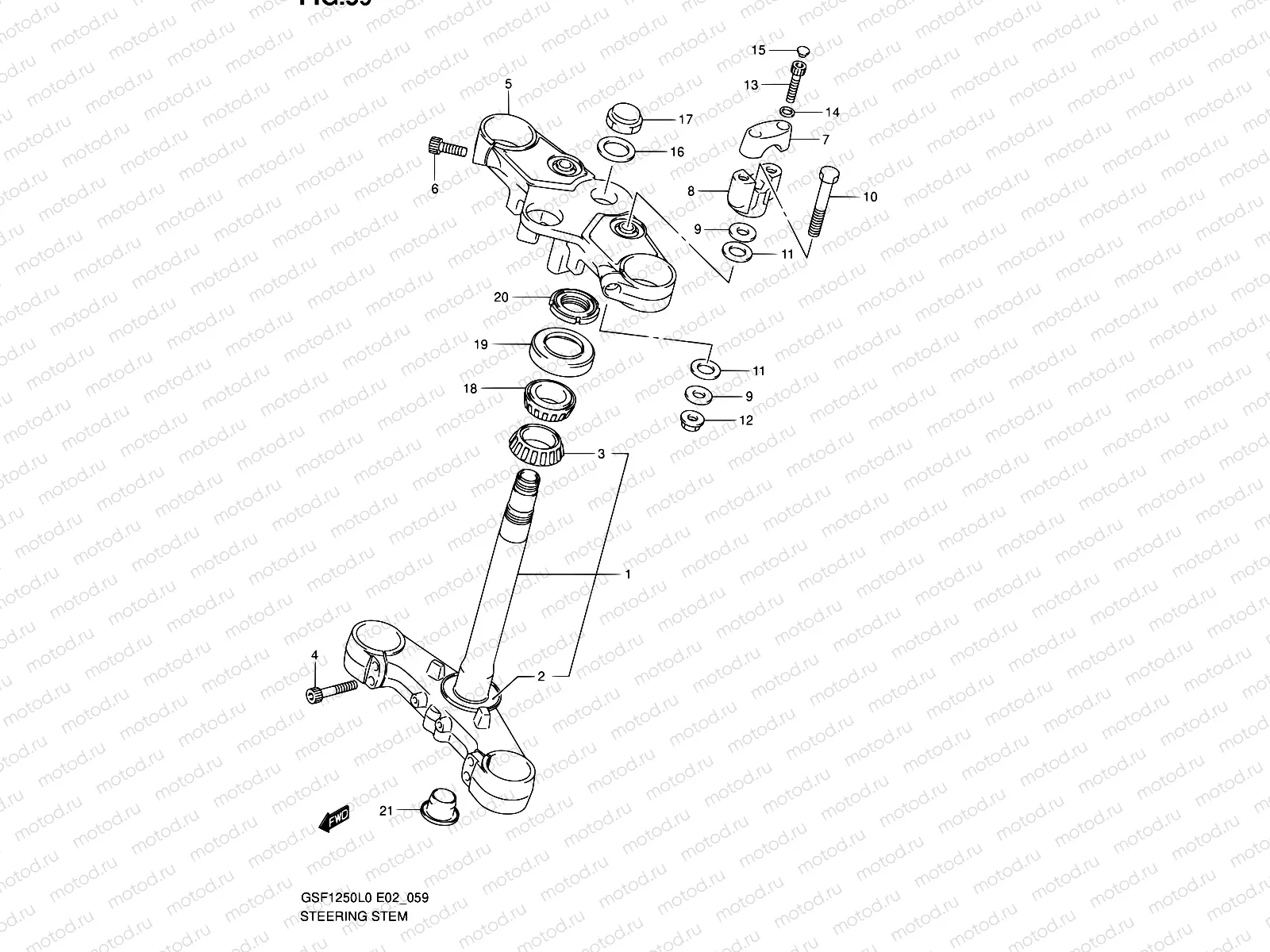 59 - STEERING STEM