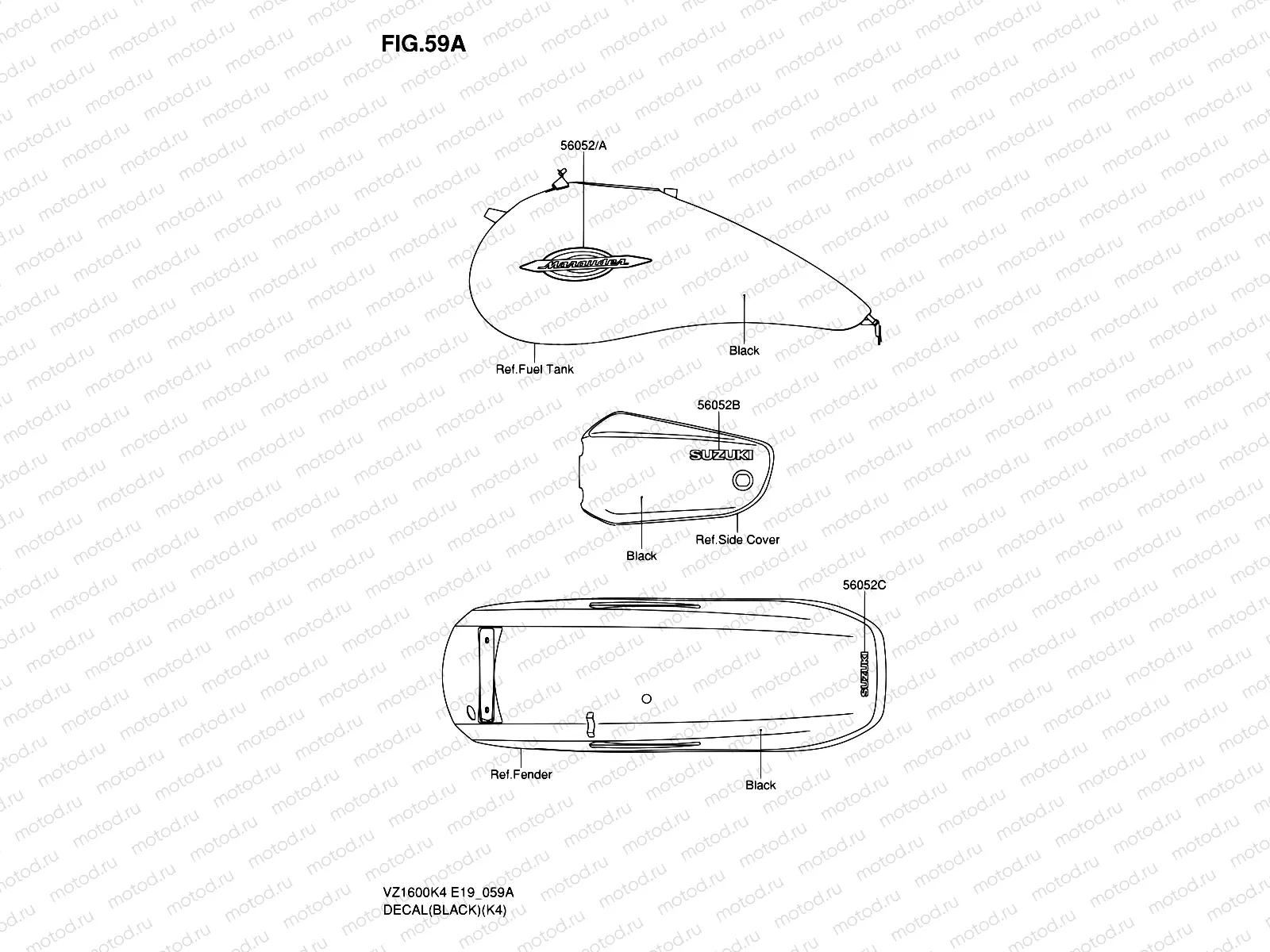 59A - DECAL(BLACK)(K4)