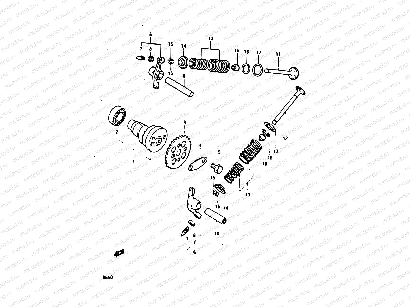 6 - CAM SHAFT