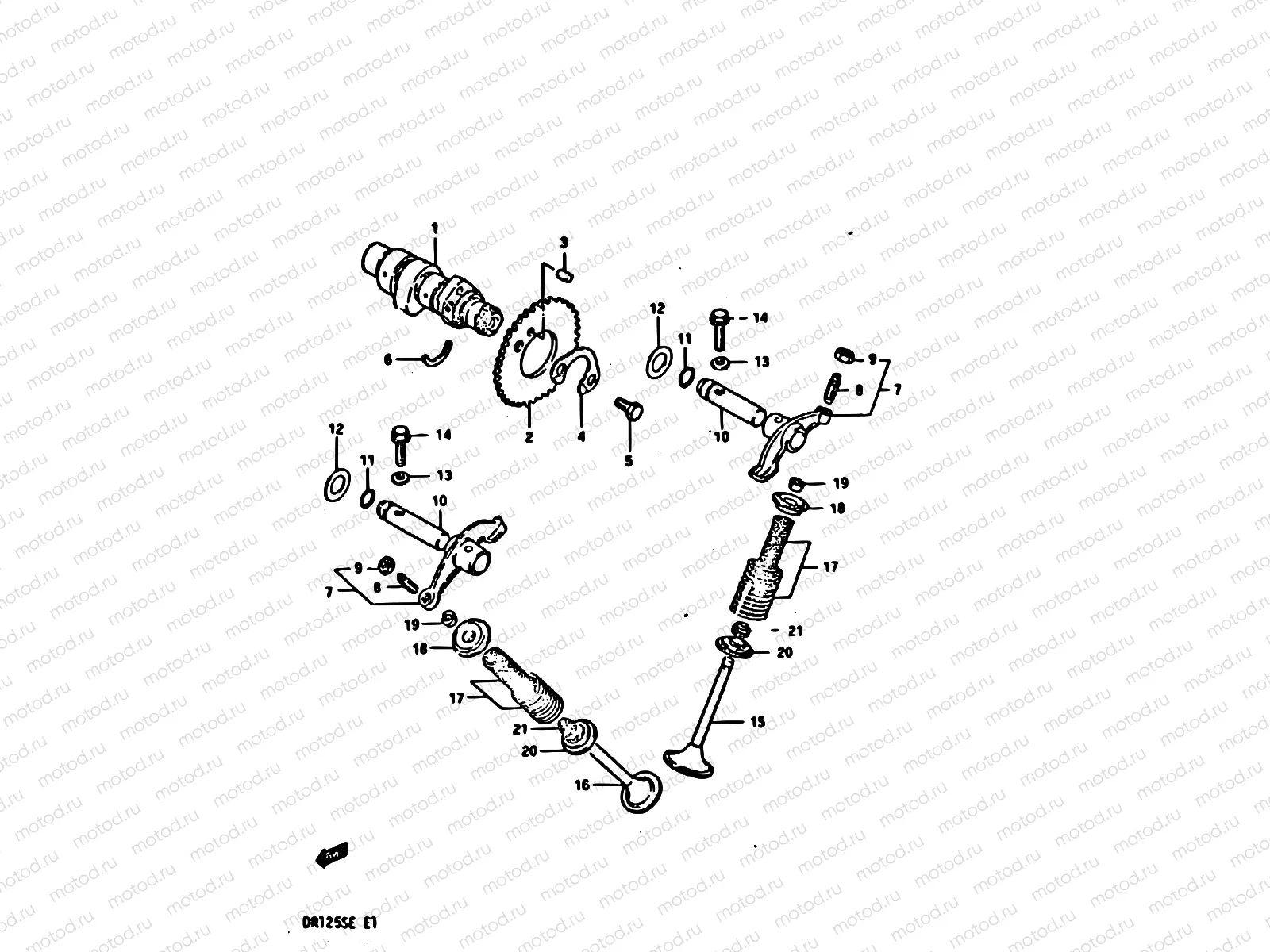 6 - CAM SHAFT - VALVE