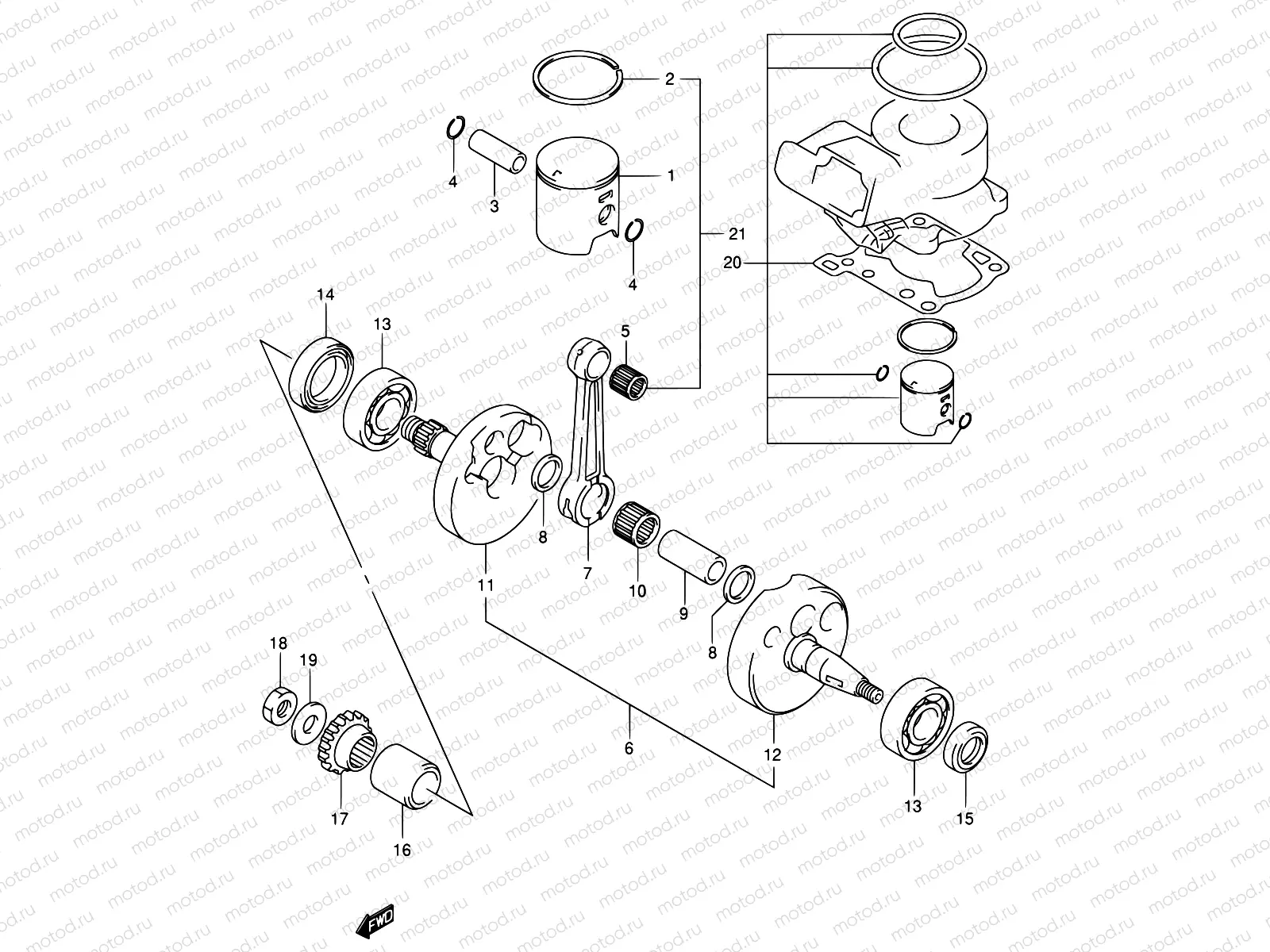 6 - CRANKSHAFT