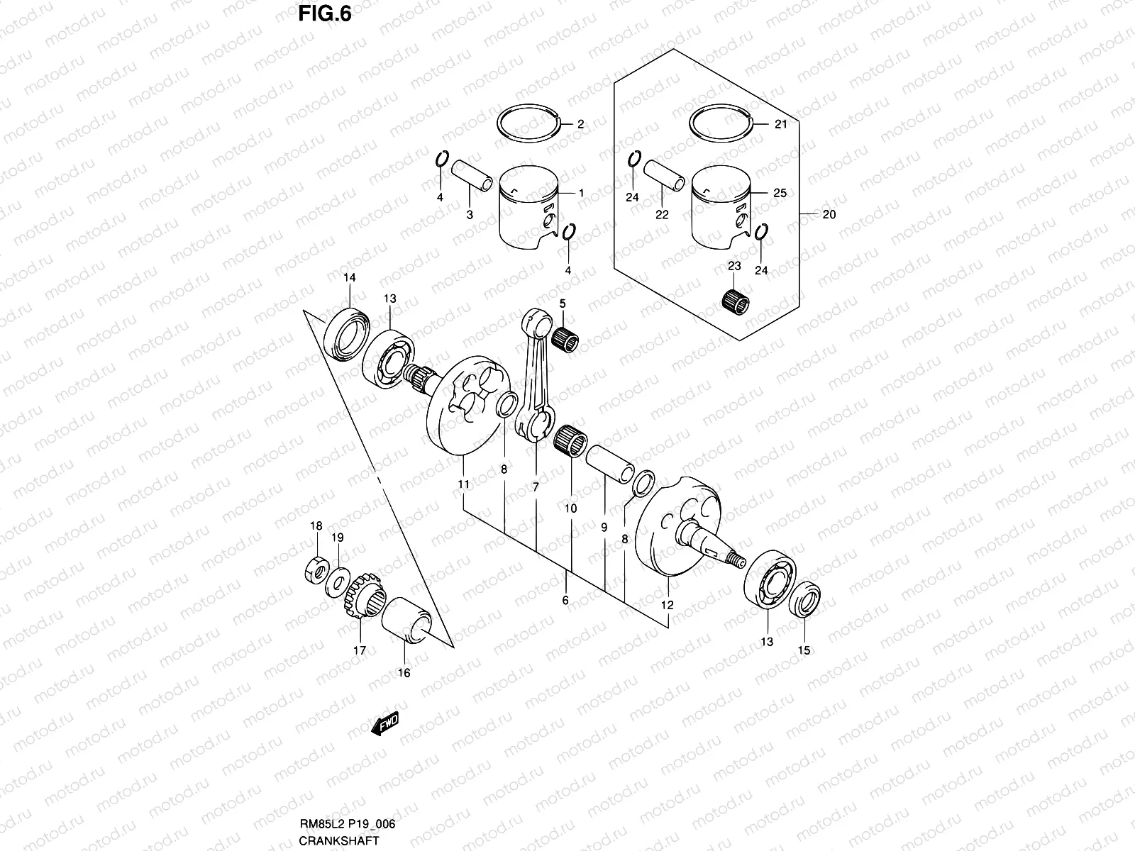 6 - CRANKSHAFT