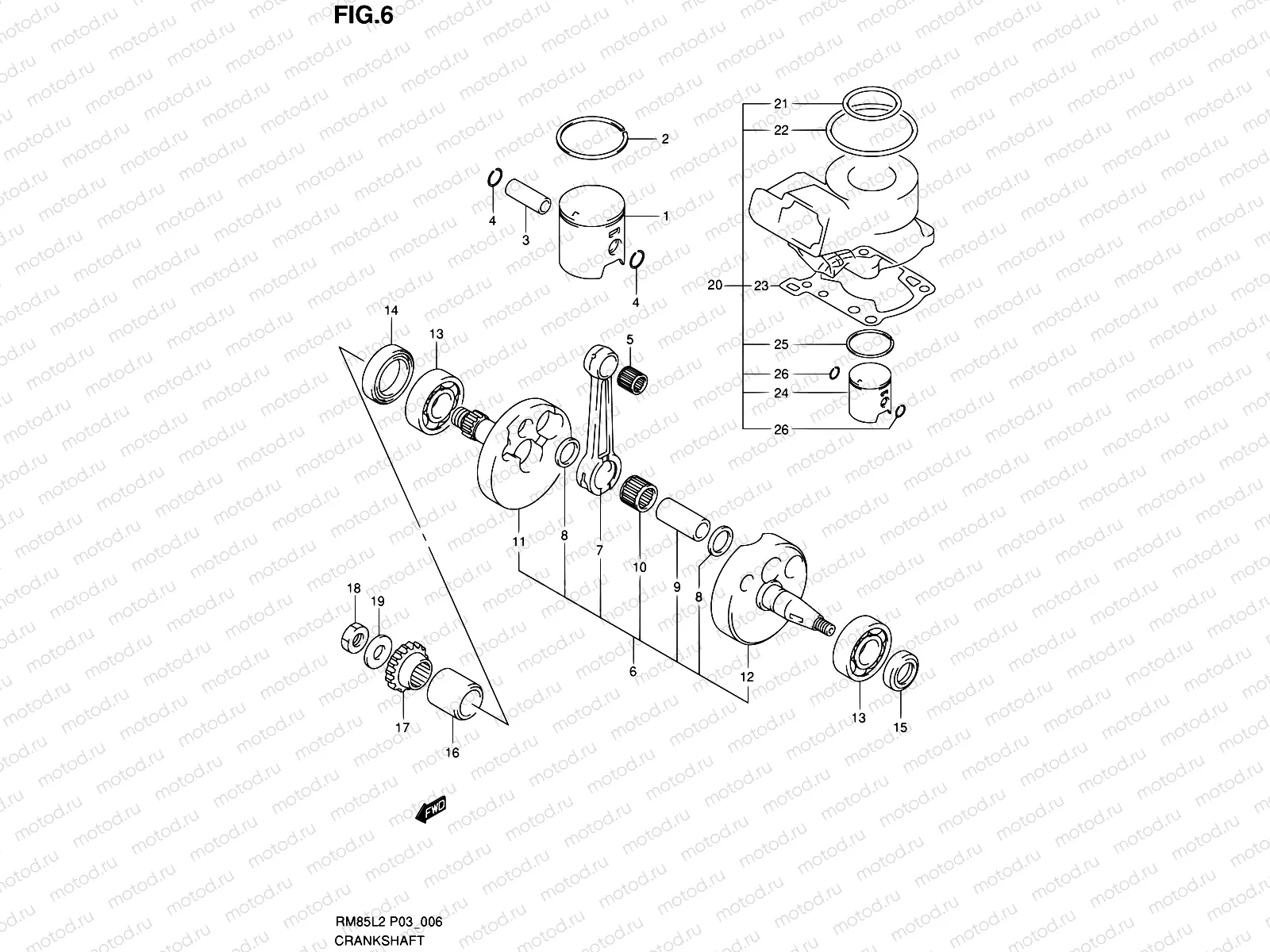 6 - CRANKSHAFT
