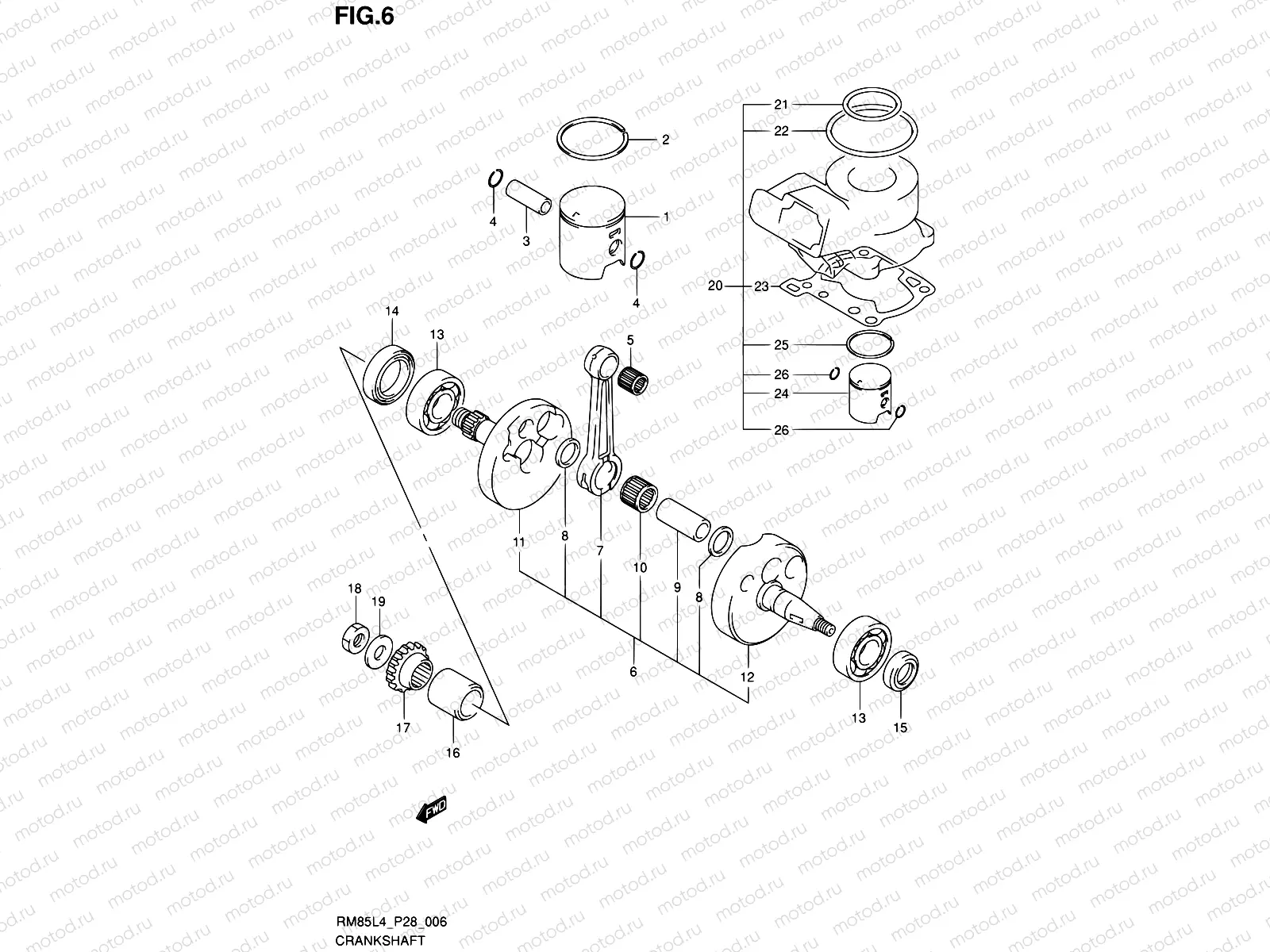 6 - CRANKSHAFT