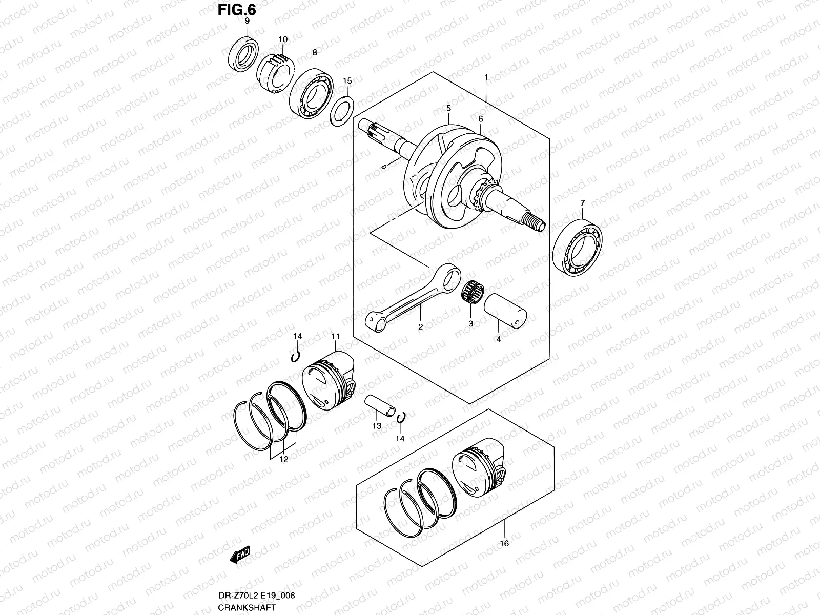 6 - CRANKSHAFT