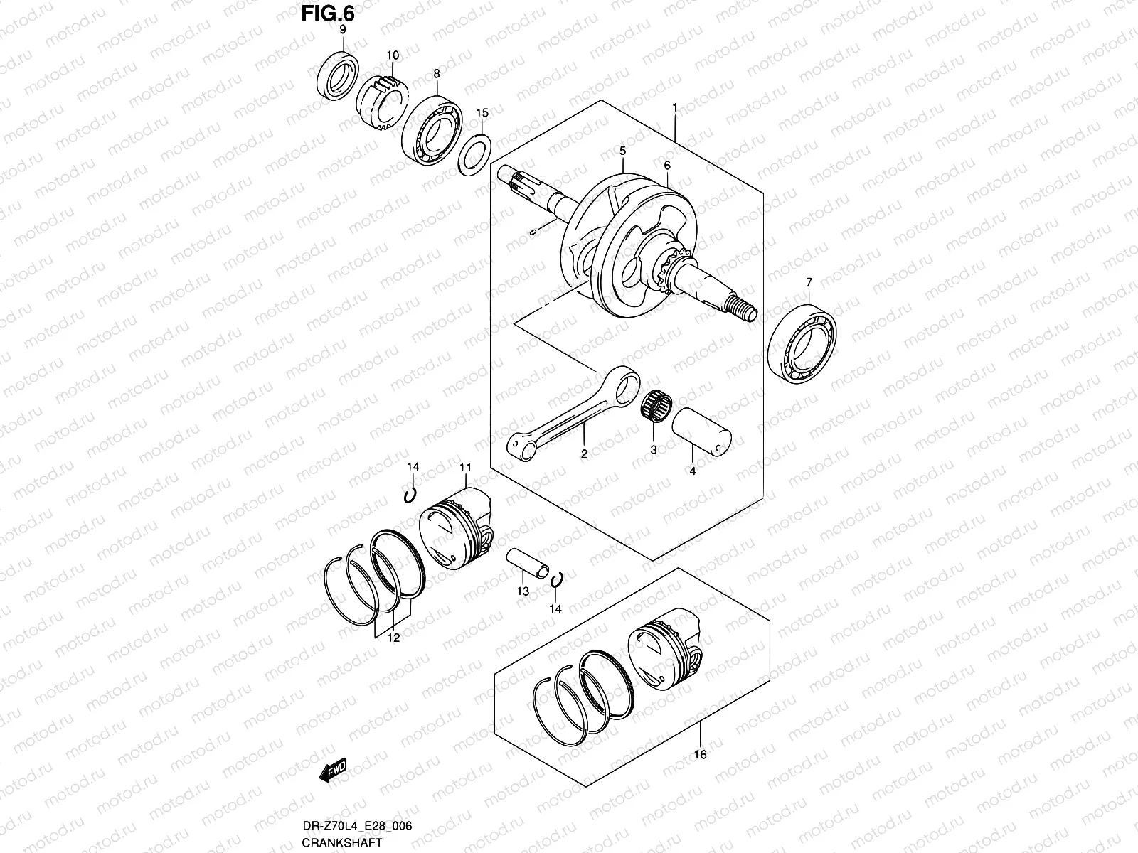 6 - CRANKSHAFT