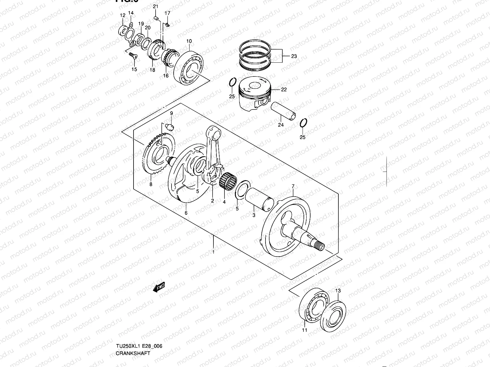 6 - CRANKSHAFT