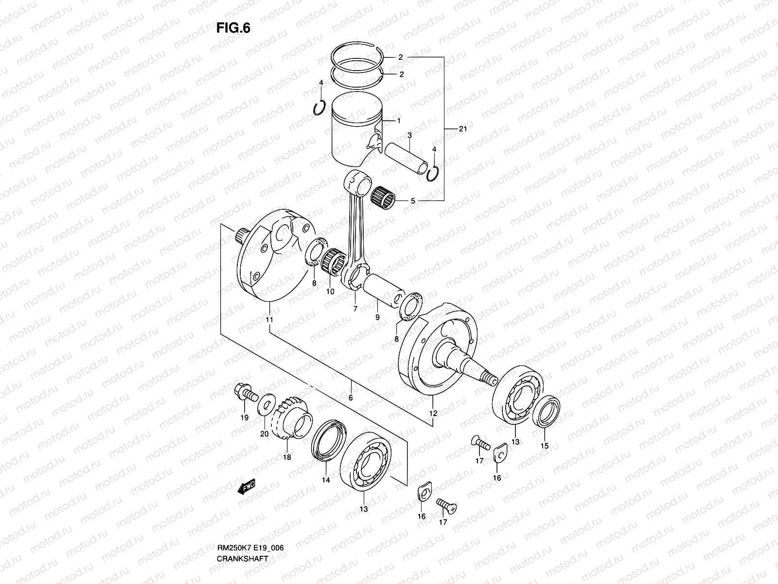 6 - CRANKSHAFT