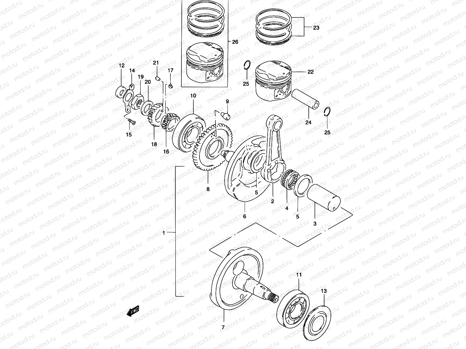 6 - CRANKSHAFT