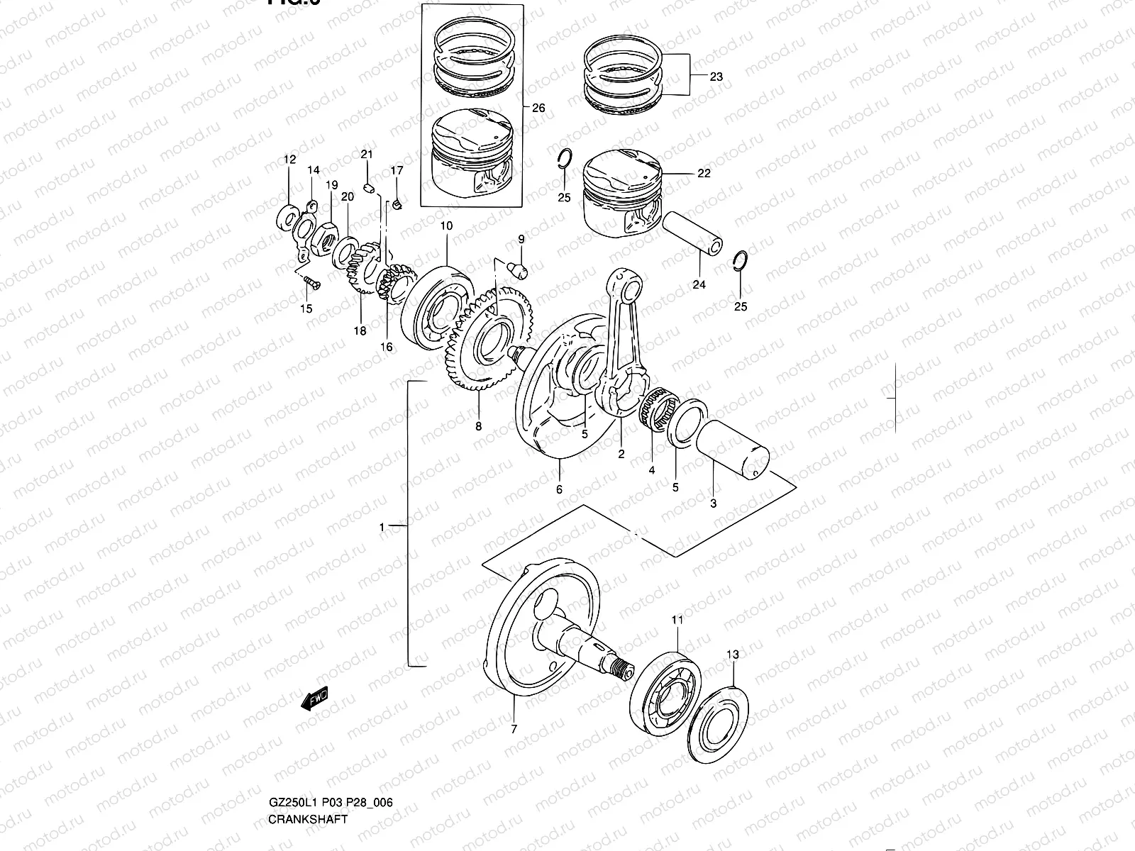 6 - CRANKSHAFT