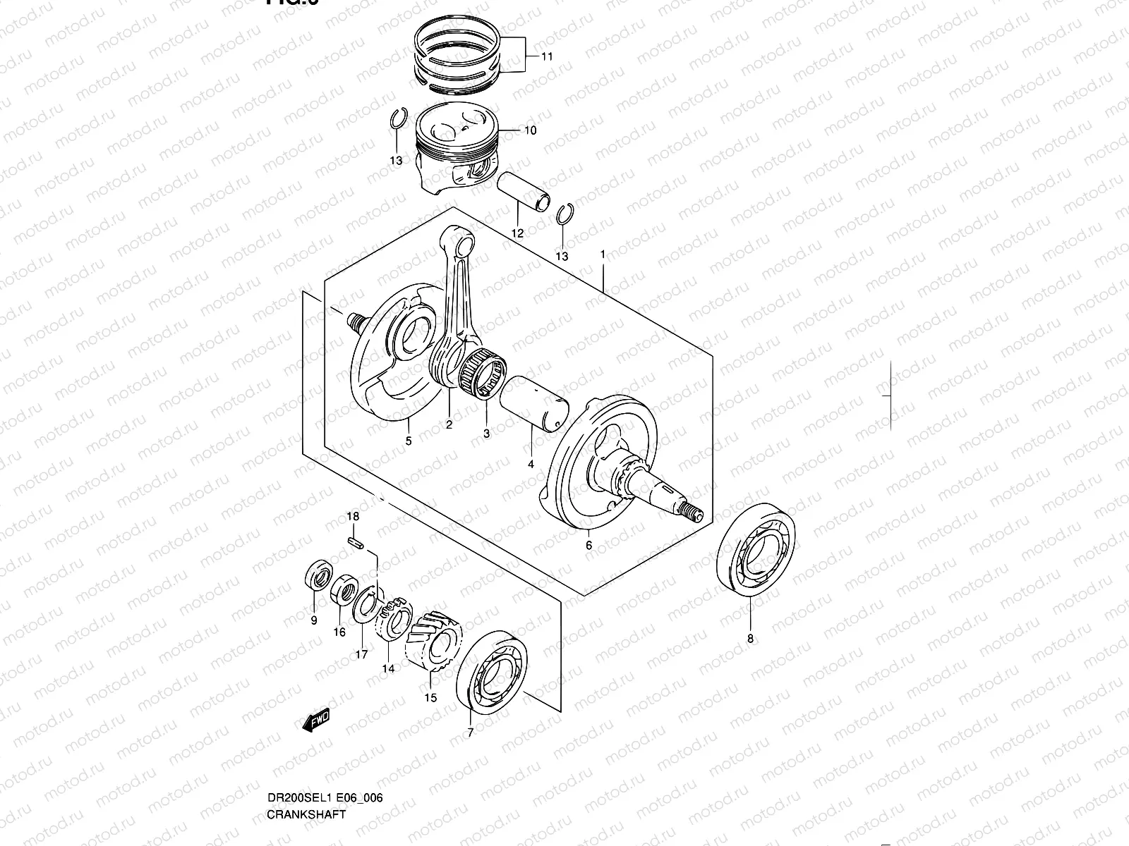 6 - CRANKSHAFT
