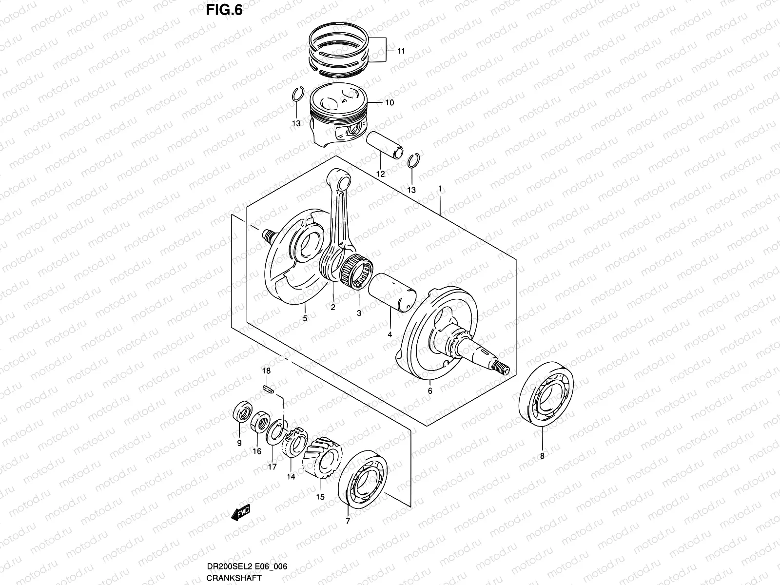 6 - CRANKSHAFT