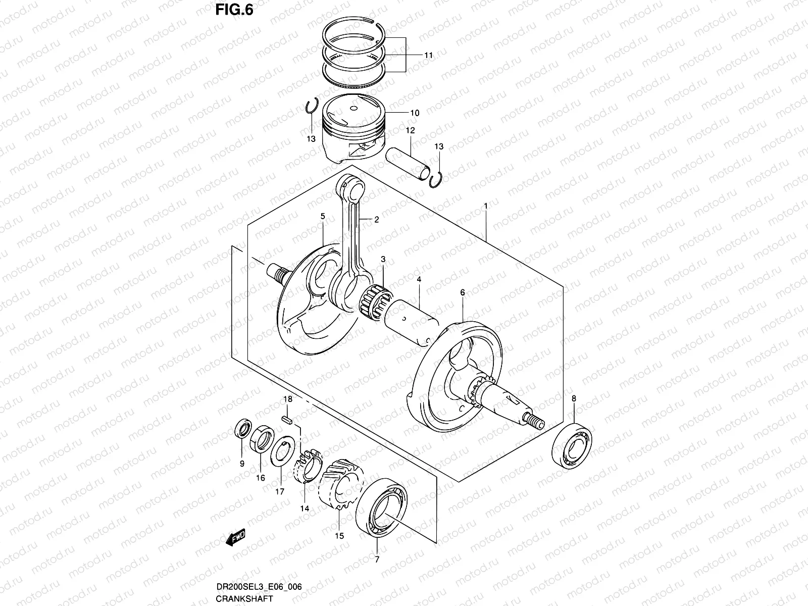 6 - CRANKSHAFT