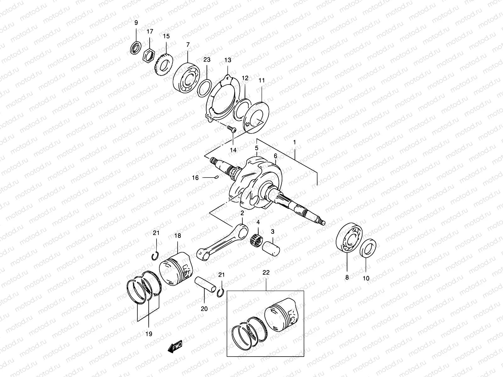 6 - CRANKSHAFT