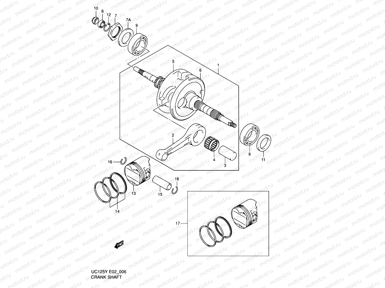 6 - CRANKSHAFT