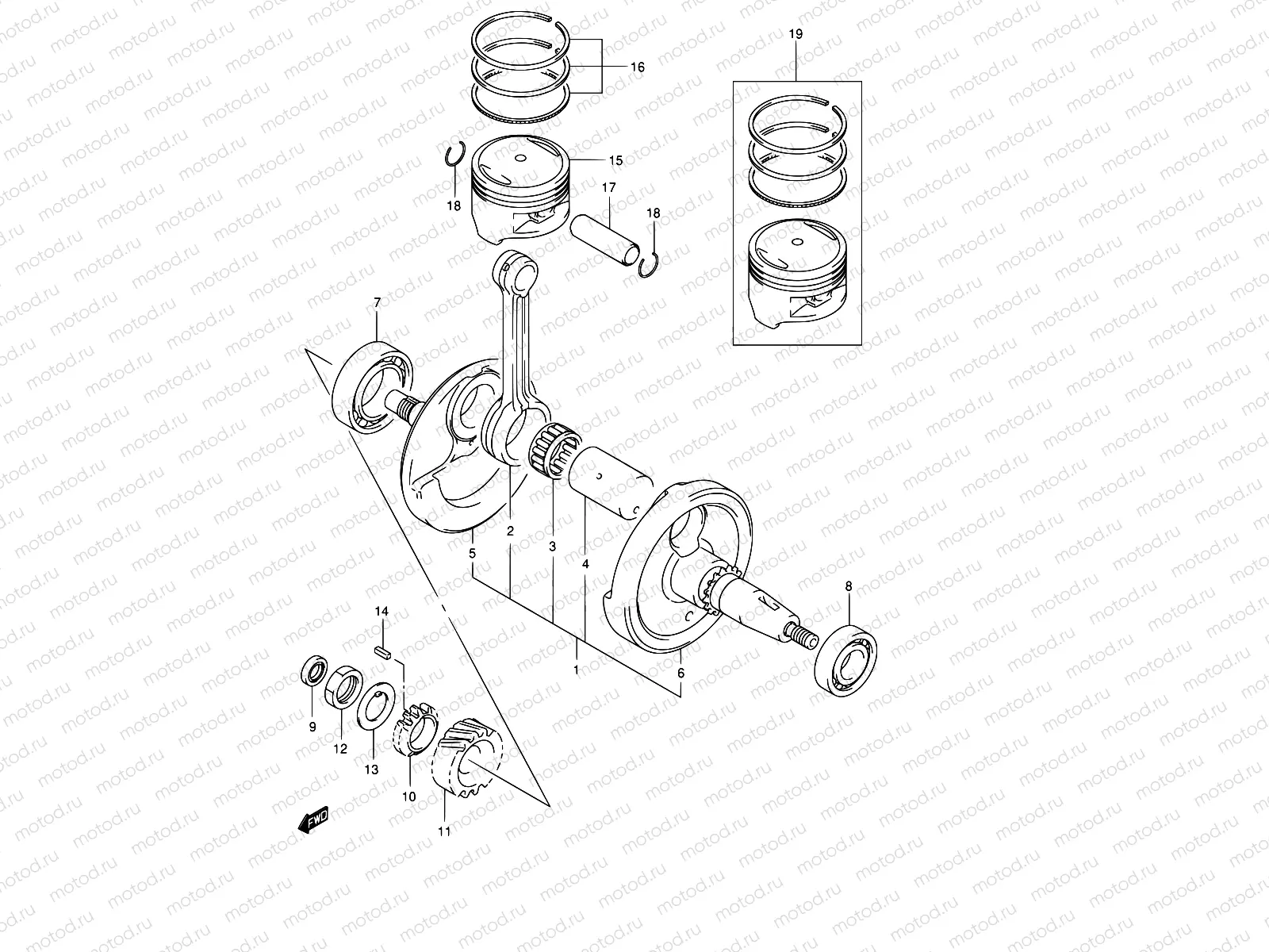6 - CRANKSHAFT