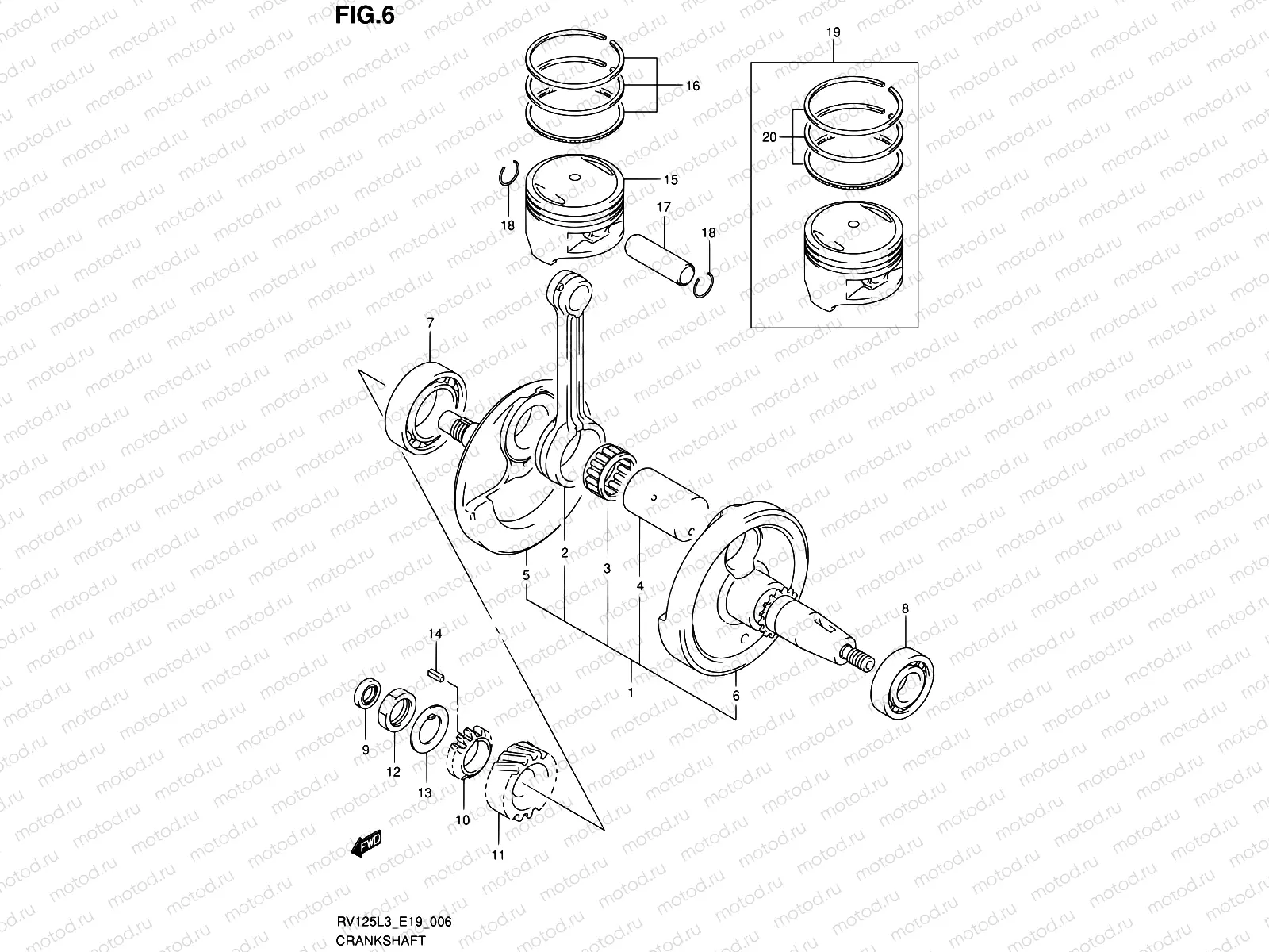 6 - CRANKSHAFT