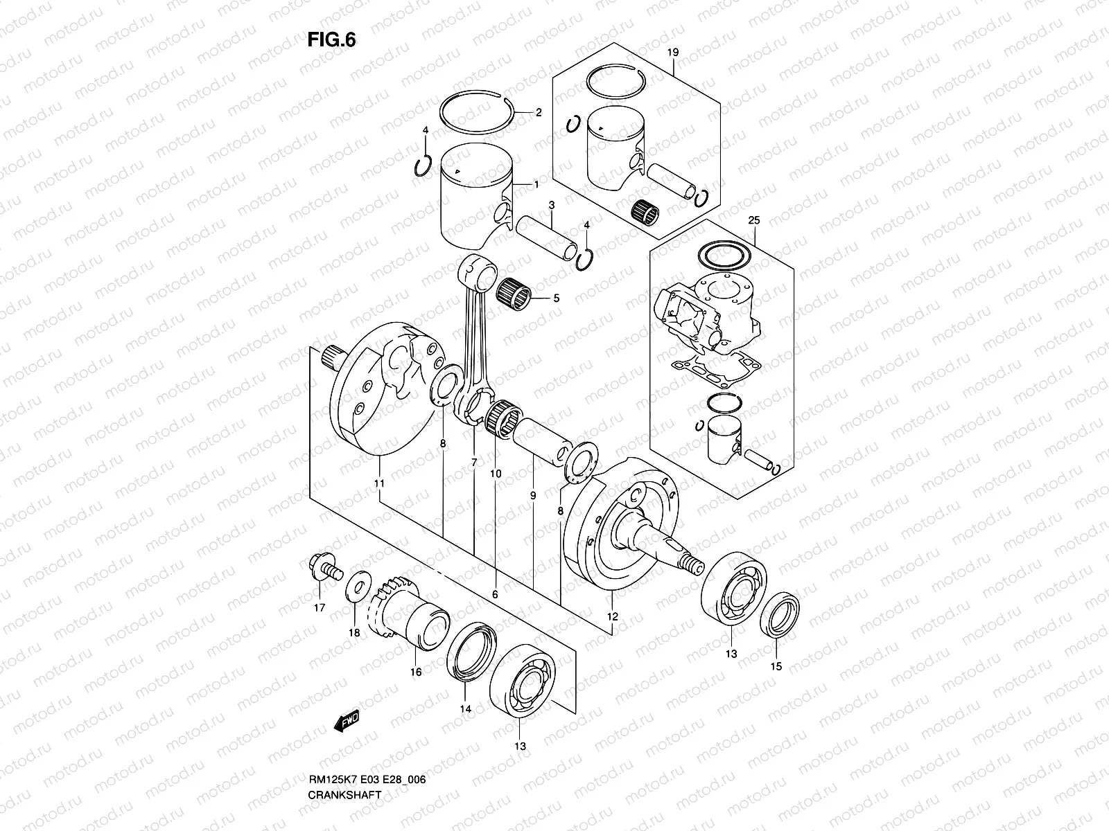 6 - CRANKSHAFT