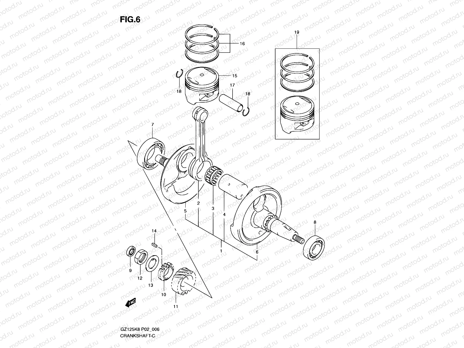 6 - CRANKSHAFT