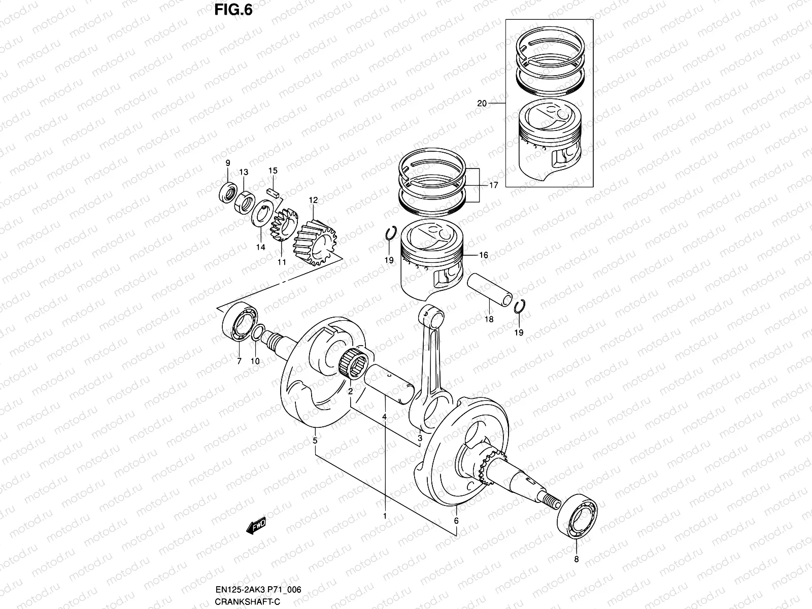 6 - CRANKSHAFT