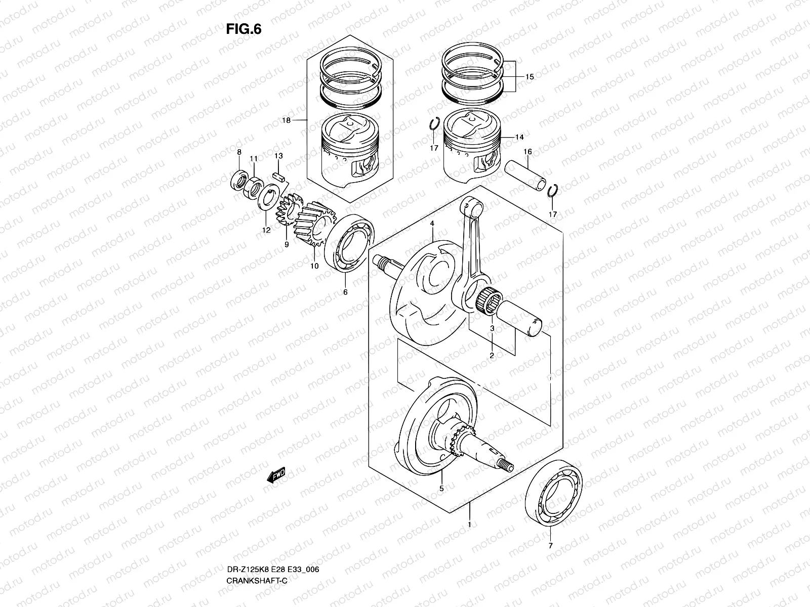 6 - CRANKSHAFT