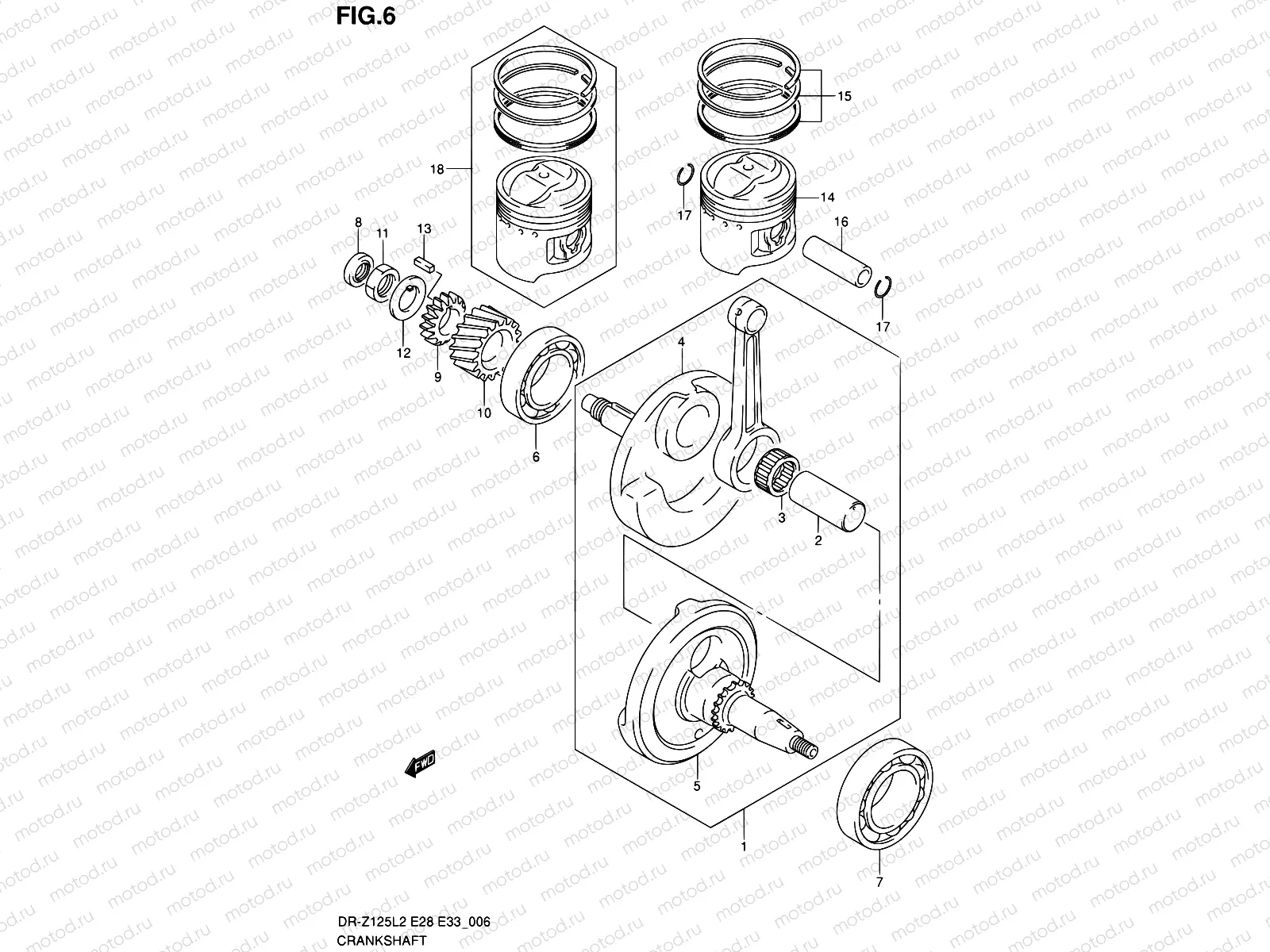 6 - CRANKSHAFT