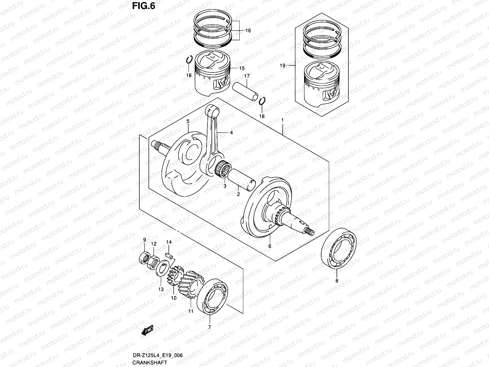 6 - CRANKSHAFT