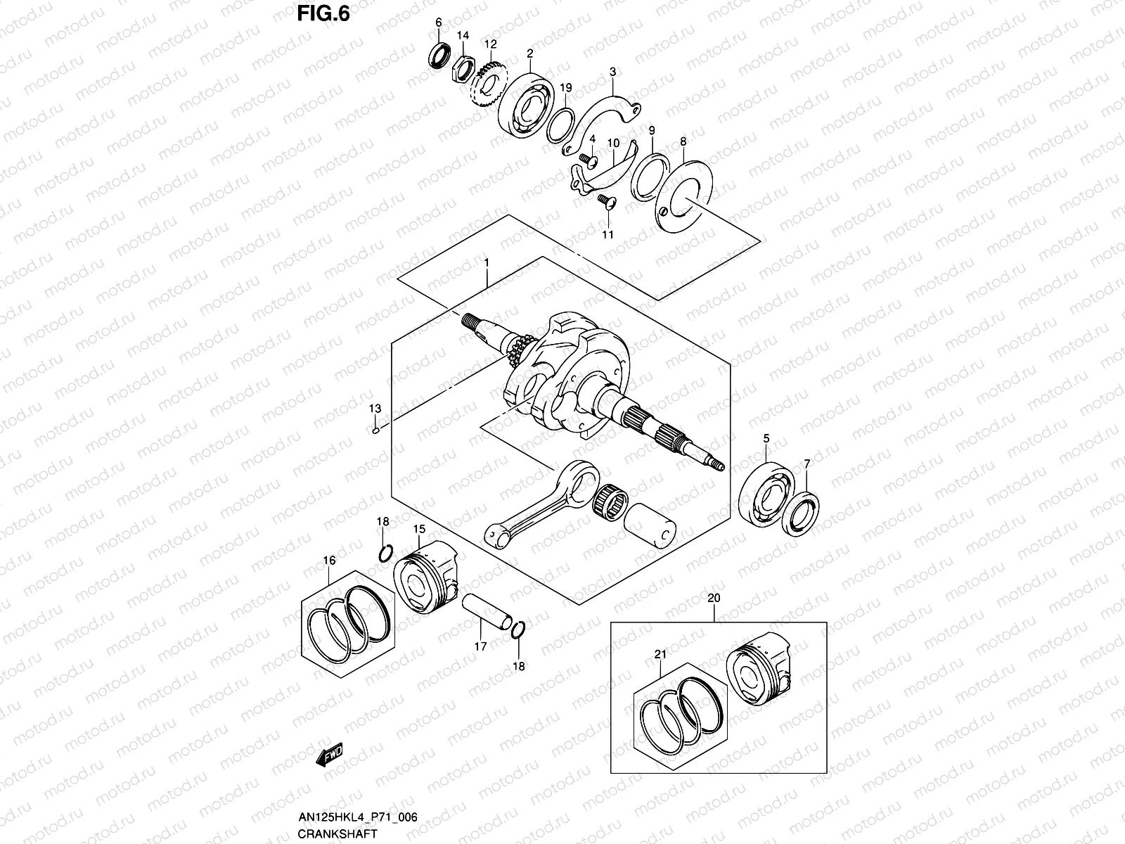 6 - CRANKSHAFT