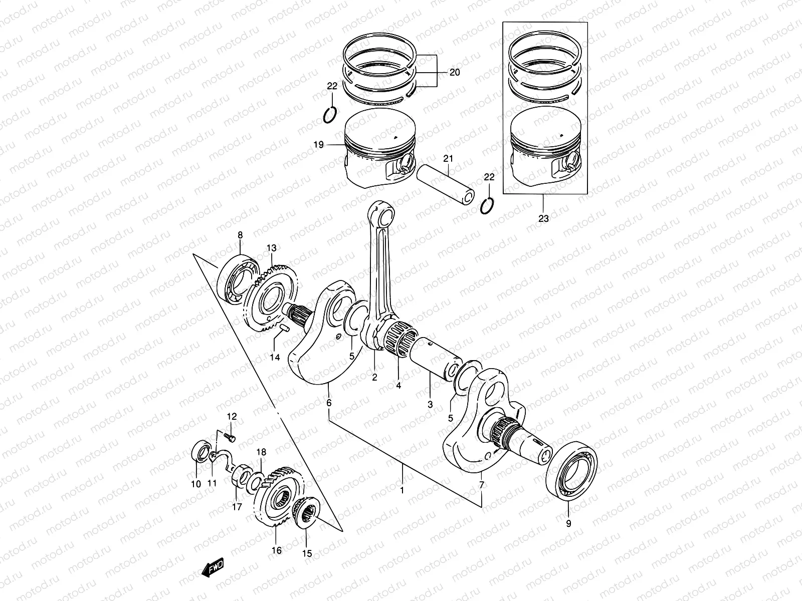 6 - CRANKSHAFT