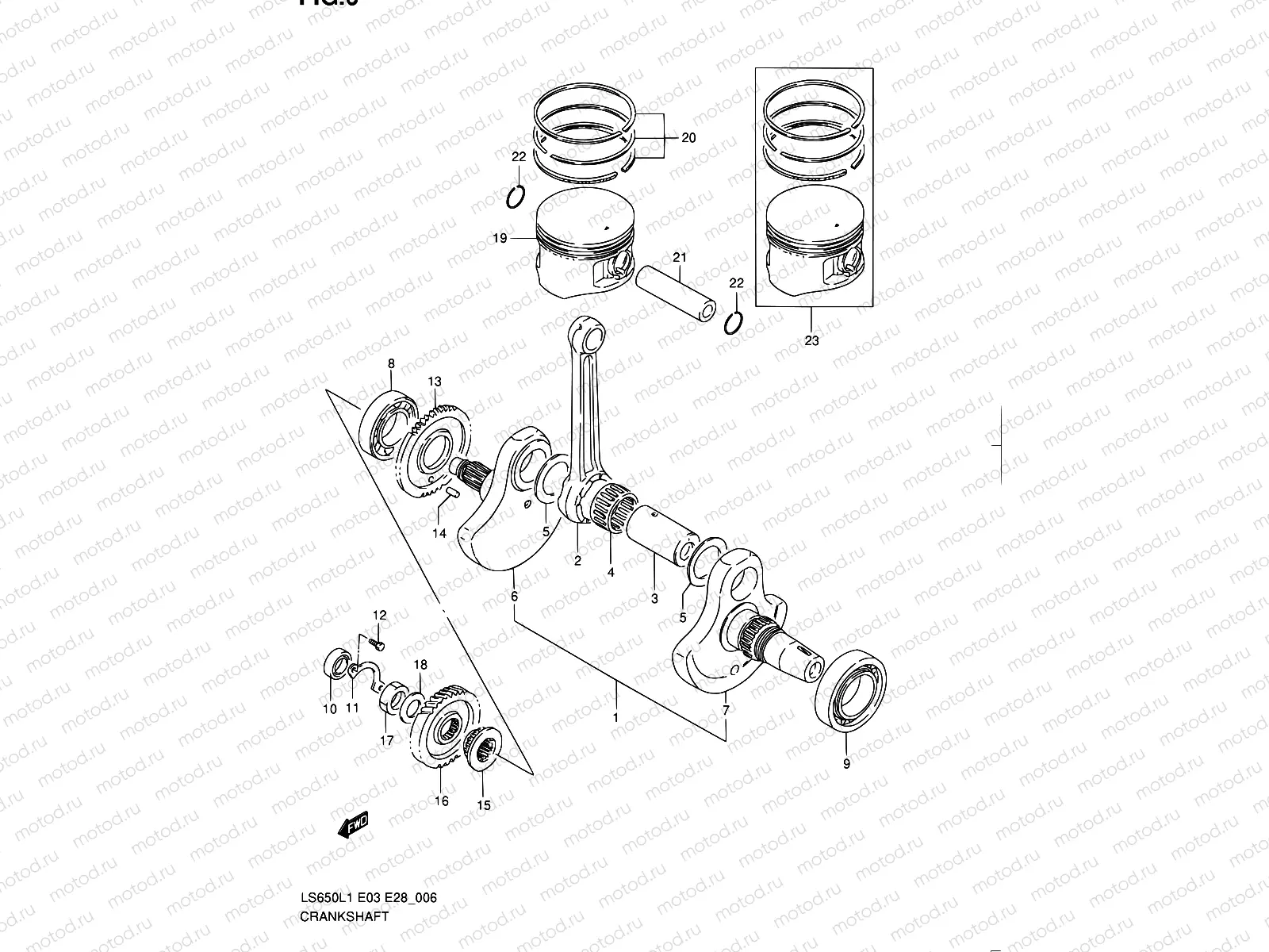 6 - CRANKSHAFT