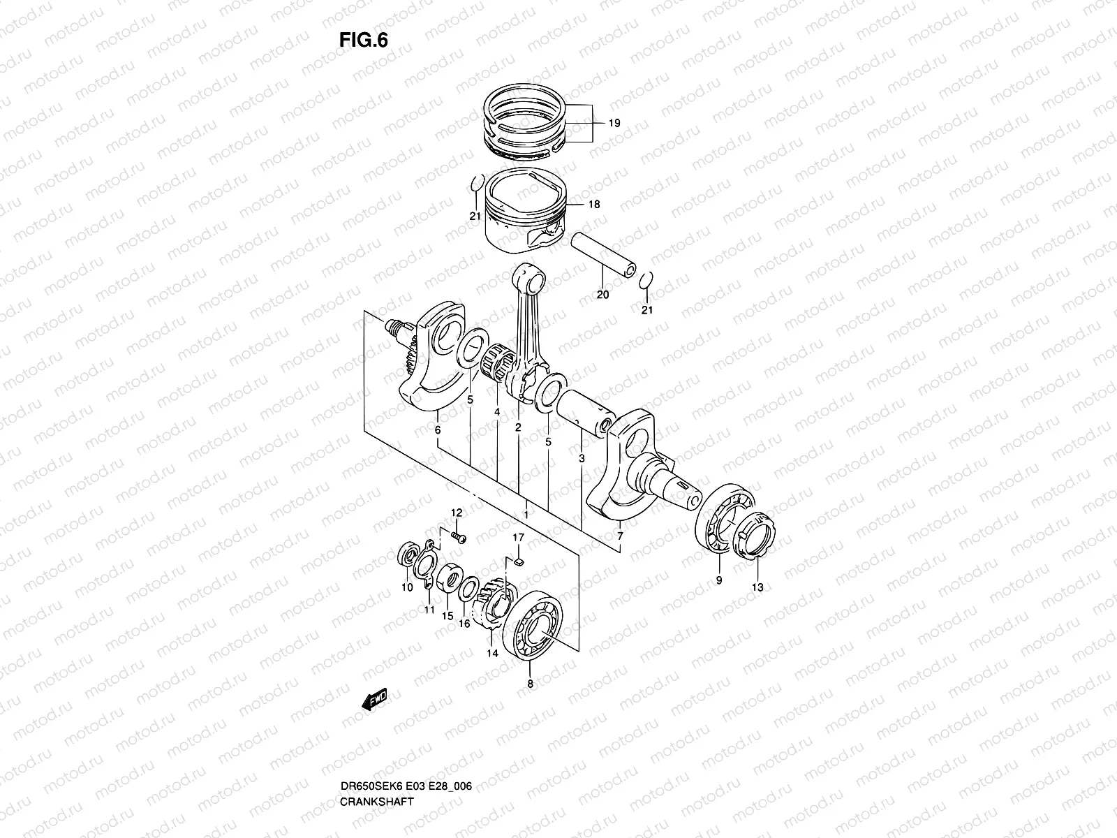 6 - CRANKSHAFT