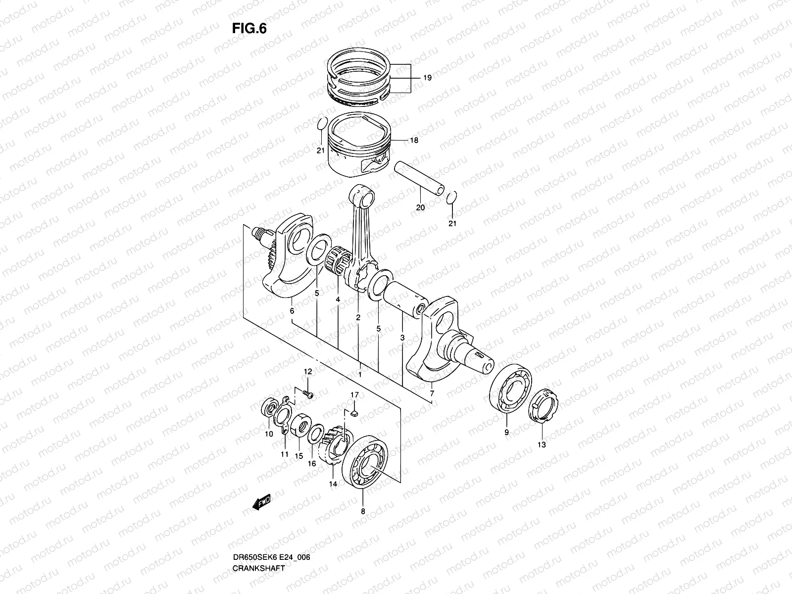 6 - CRANKSHAFT
