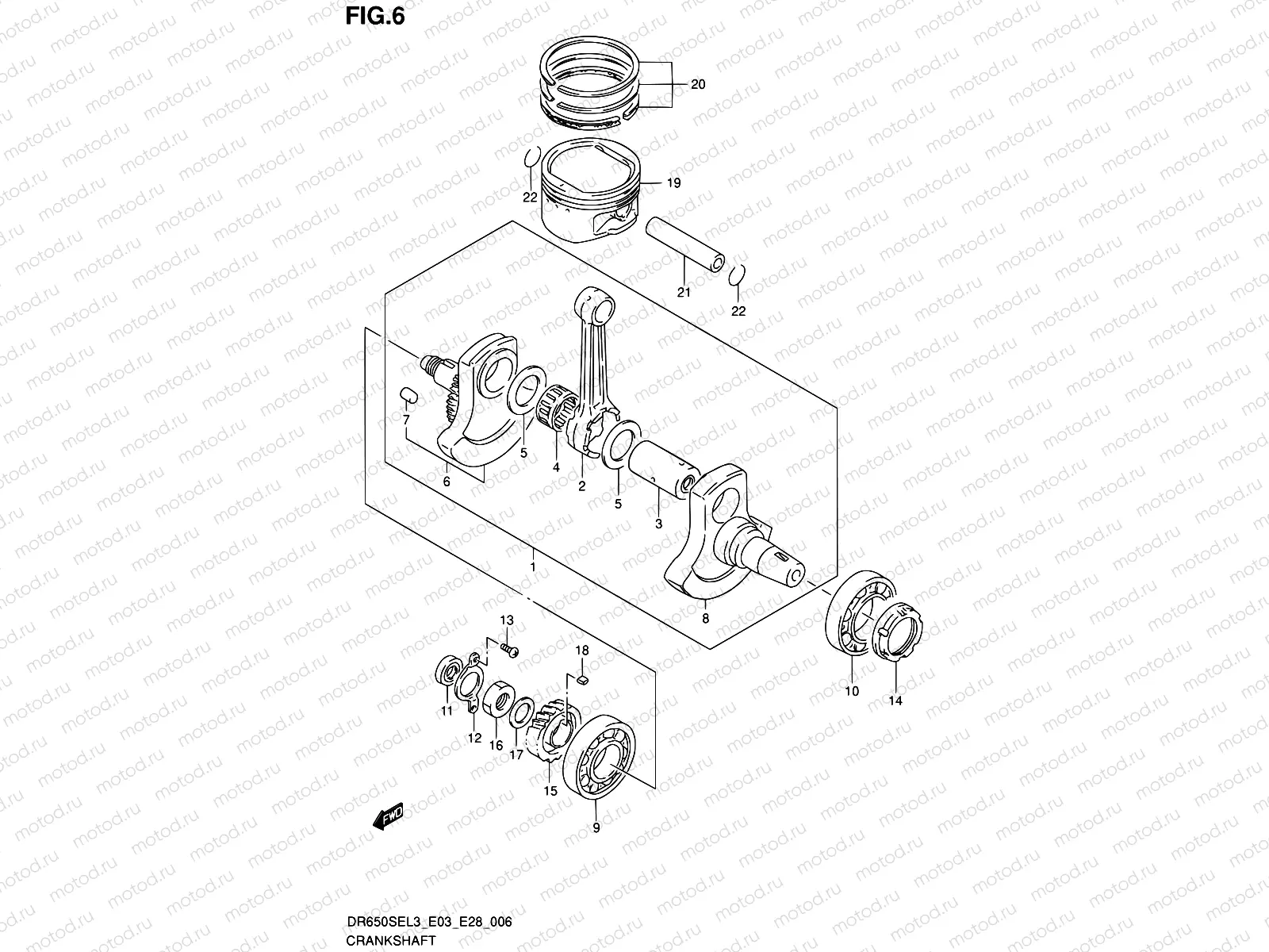 6 - CRANKSHAFT